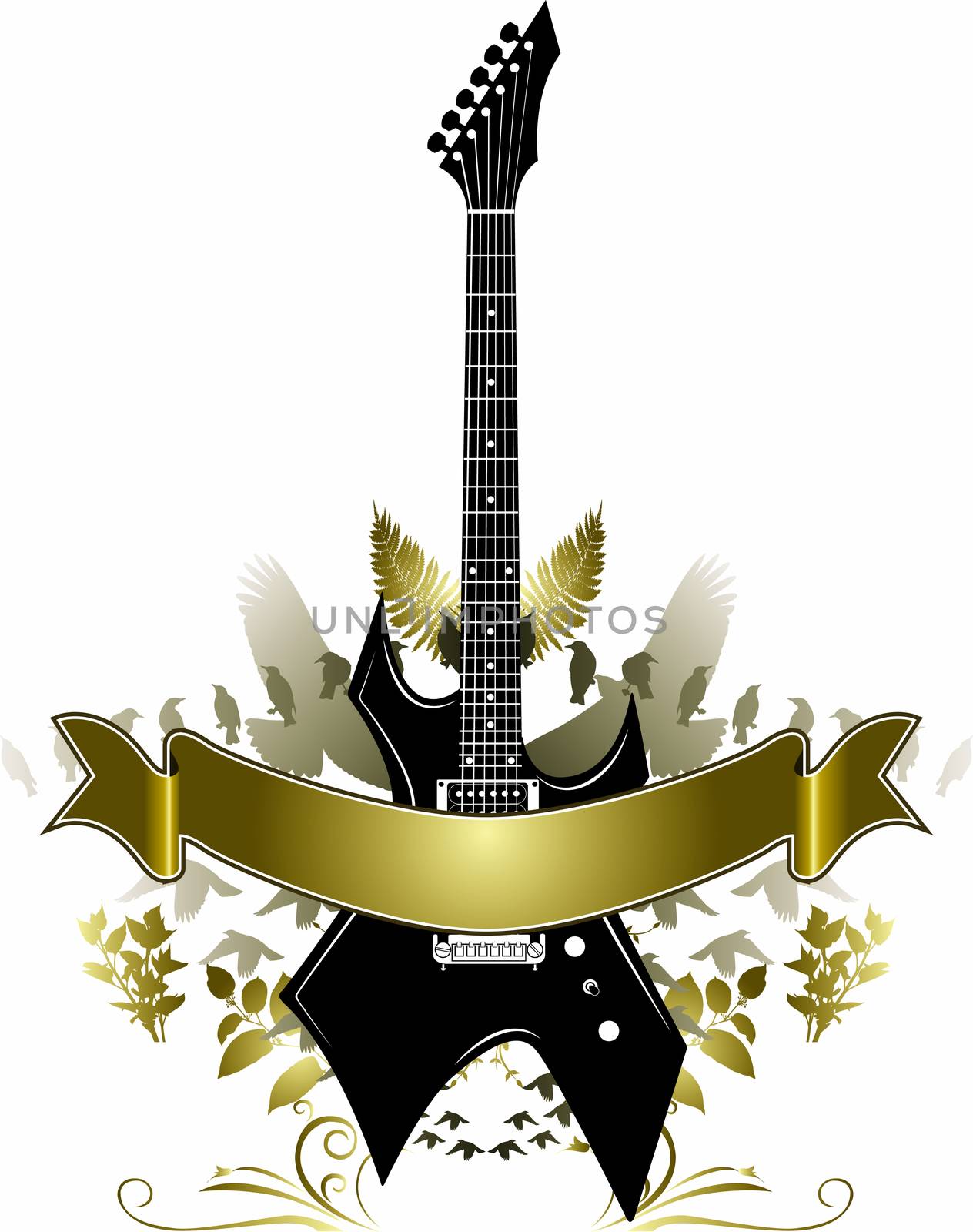 Classy Guitar Vector Banner Design template on which to place your text







Guitar Vector Banner Design template