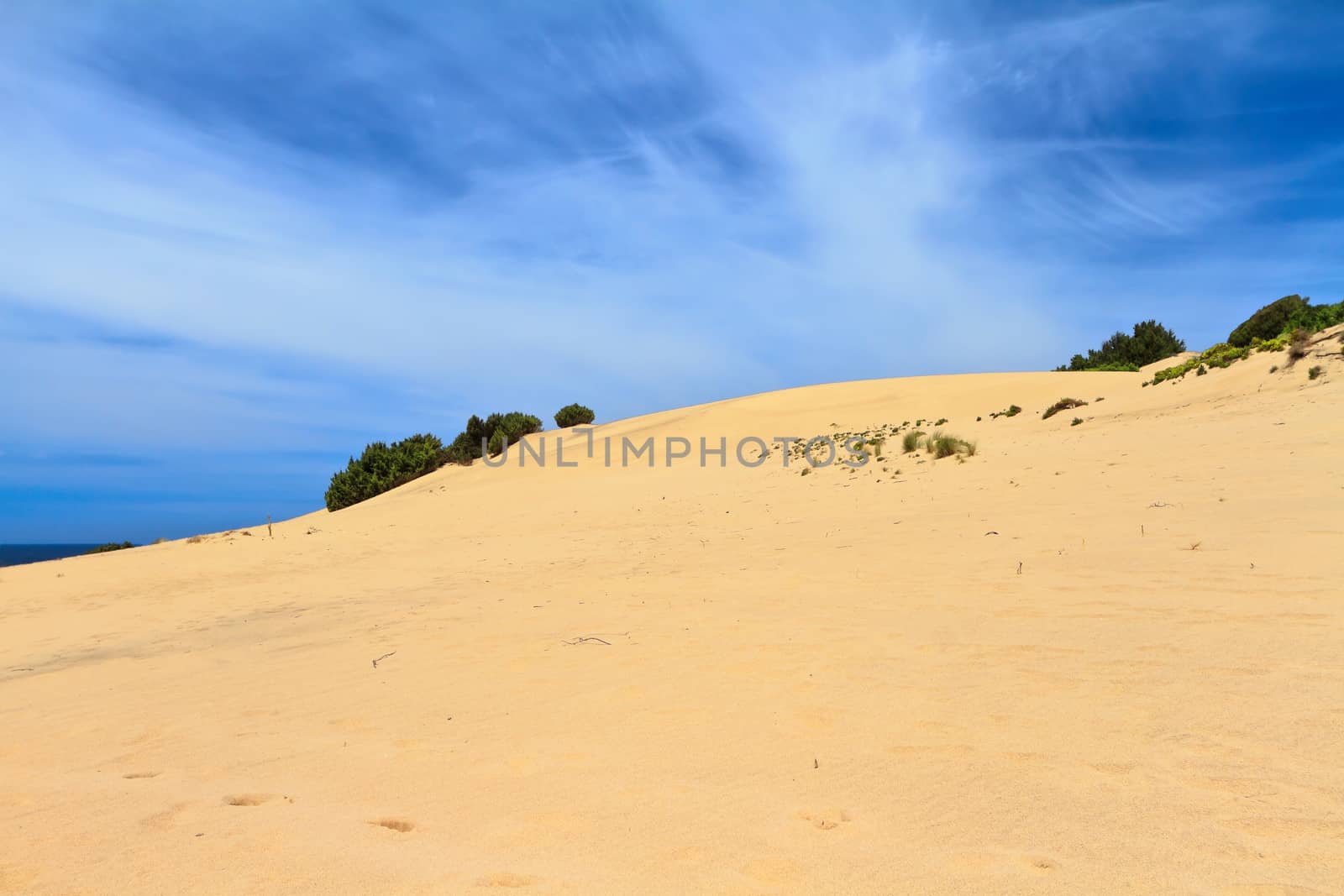 Piscinas dune in Costa Verde, southwest Sardinia, Italy