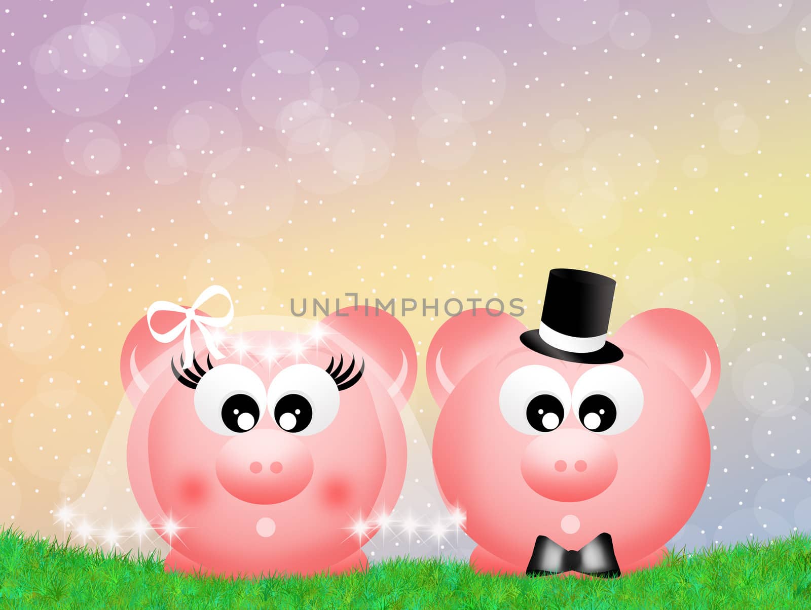 Pigs in love by adrenalina