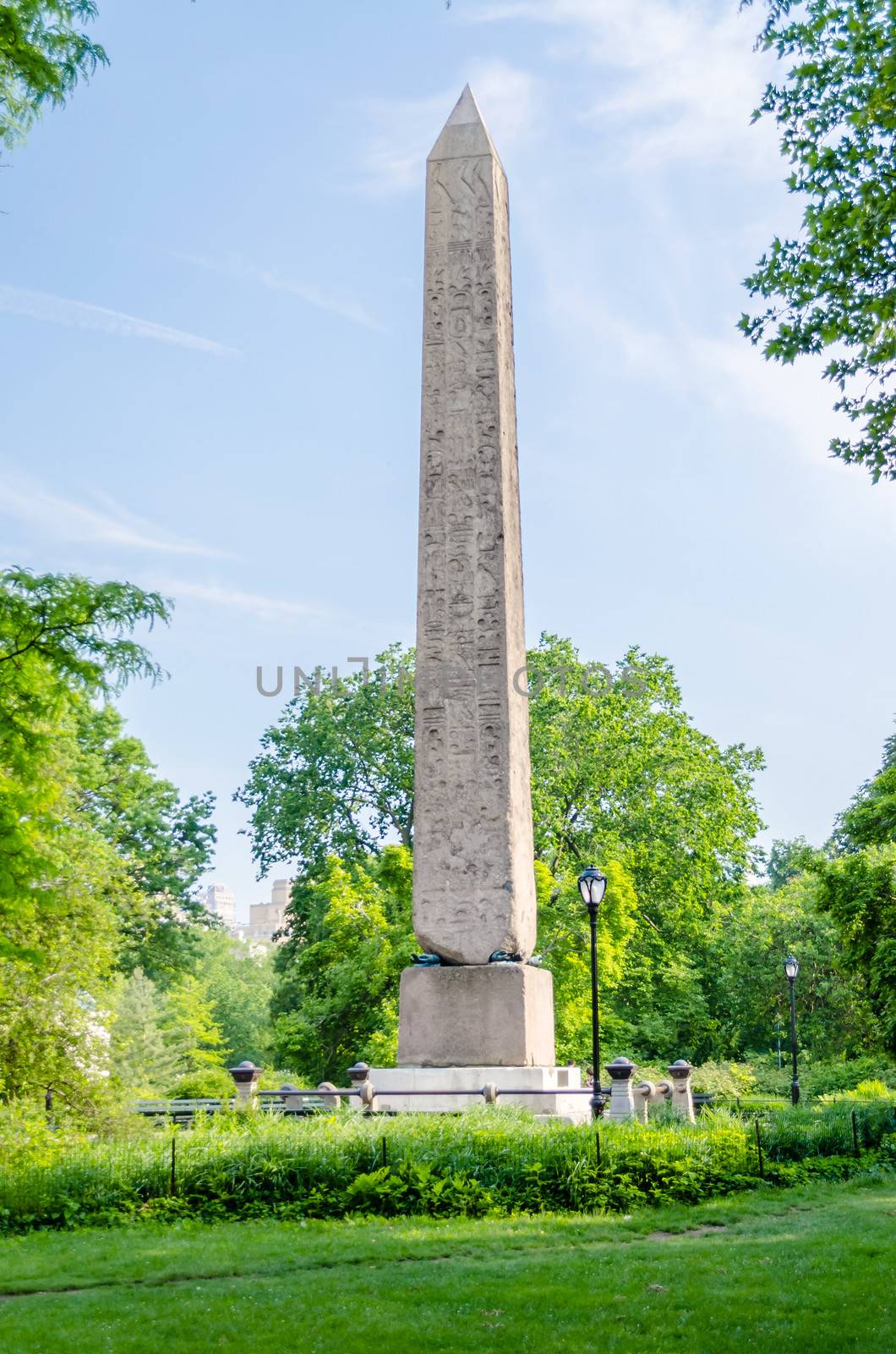 Obelisk in Central Park, New York by marcorubino