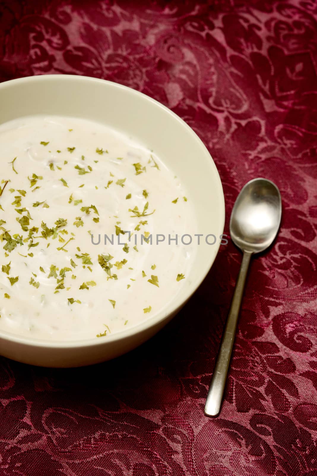 bowl of warm creamy soup for a cold day