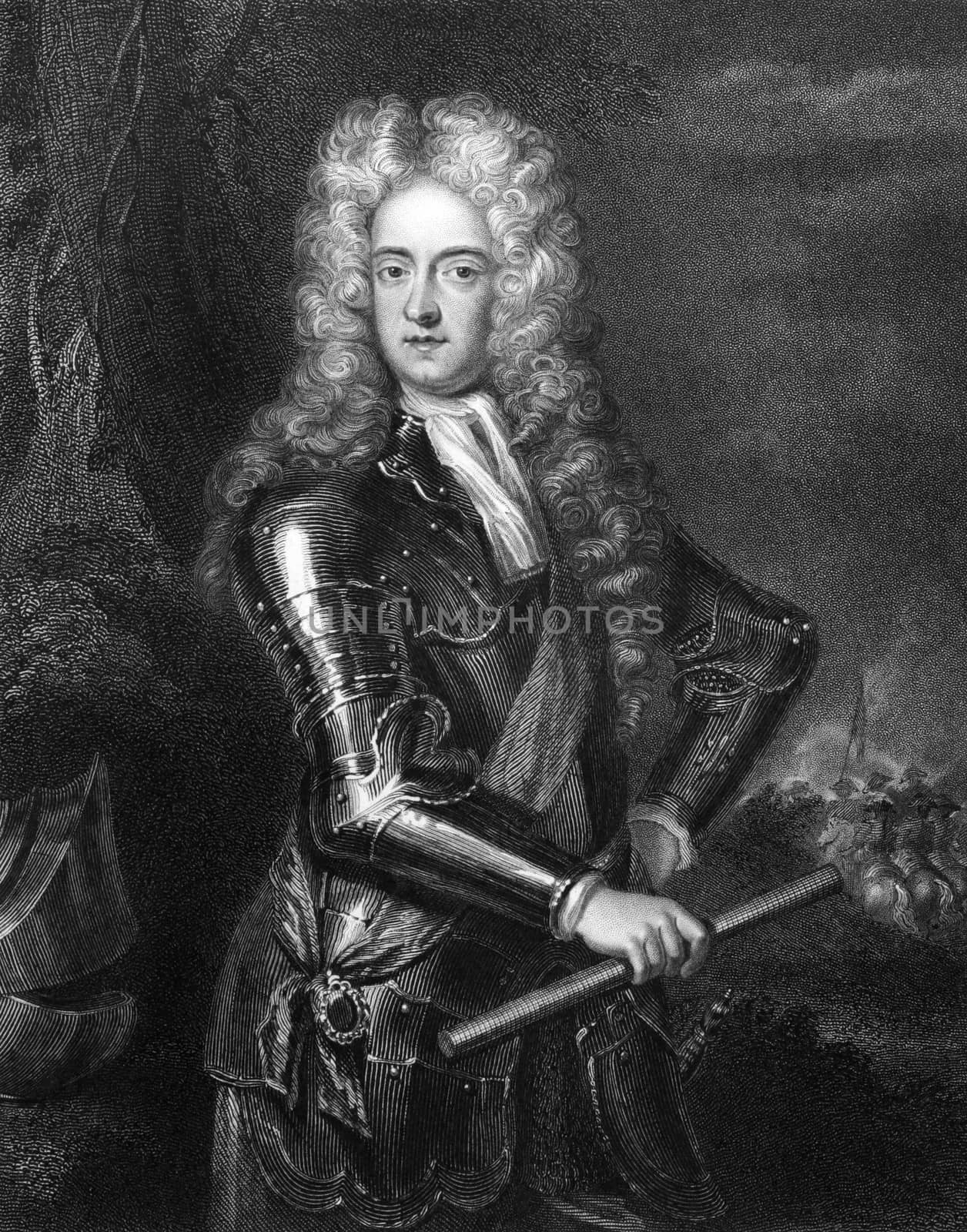 James Butler, 2nd Duke of Ormonde (1665-1745) on engraving from 1830. Irish statesman and soldier. Engraved by H.Robinson and published in ''Portraits of Illustrious Personages of Great Britain'',UK,1830.