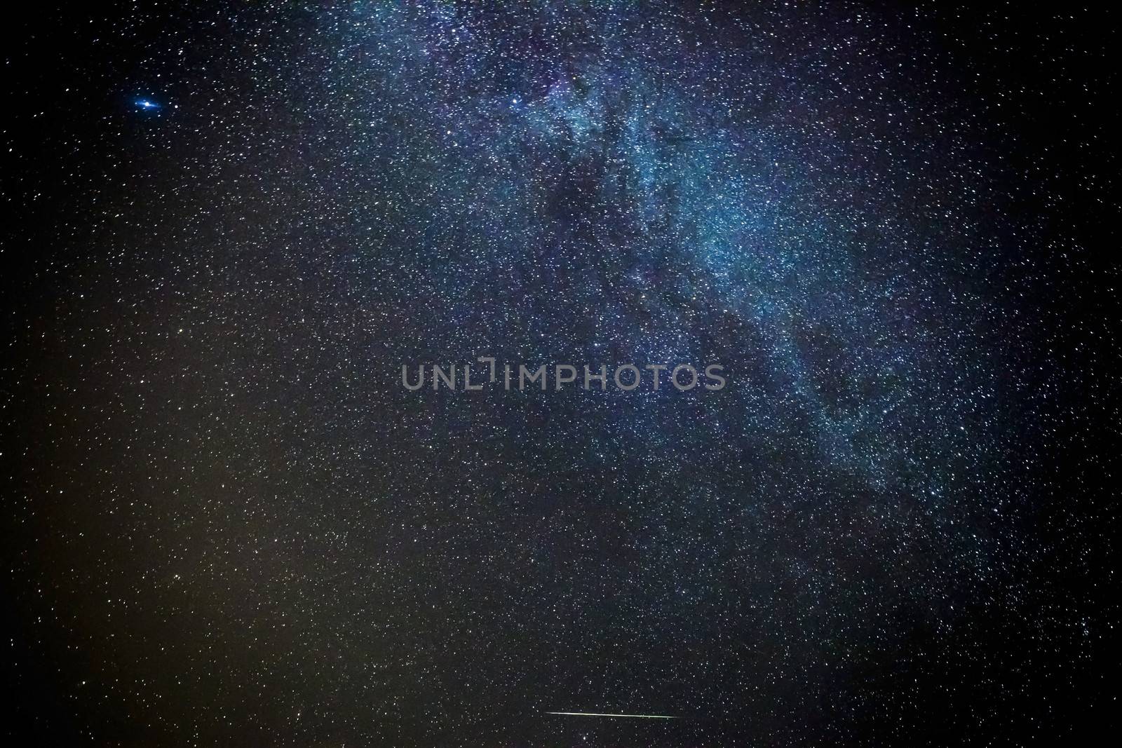 A meteor streaks the sky in Malta during the 2013 Perseid showers