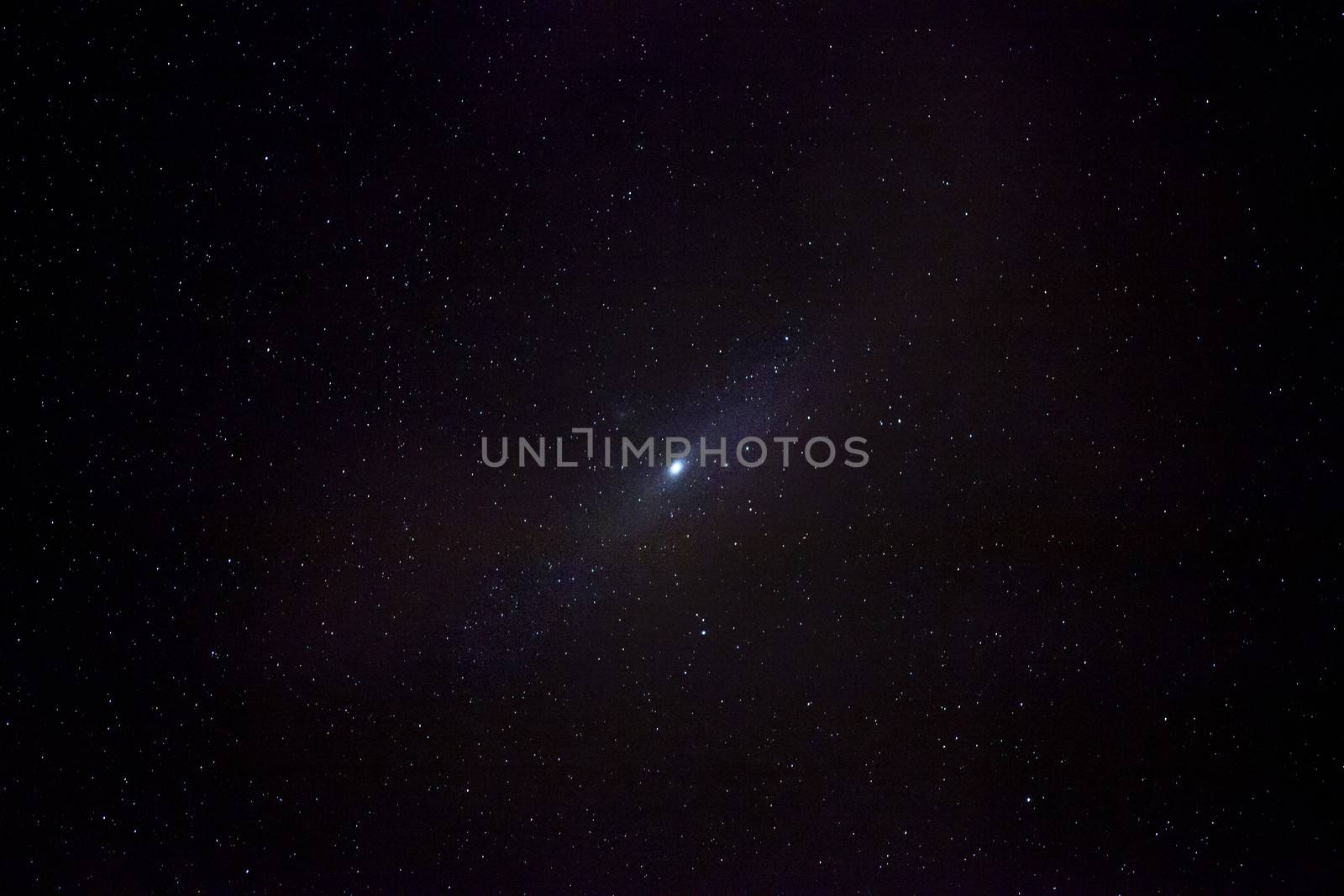 The M31 Andromeda Galazy as seen by a 200mm lens