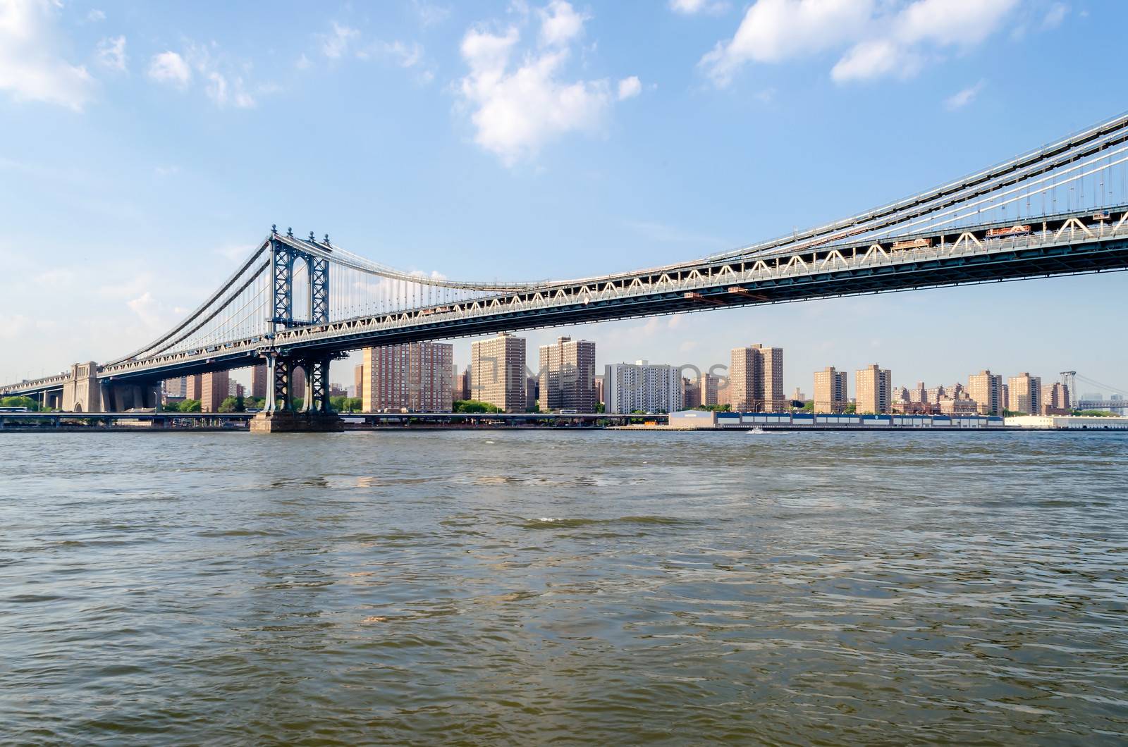 Manhattan Bridge, New York by marcorubino