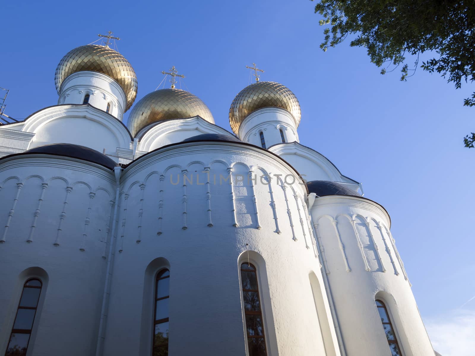 The Cathedral of the Assumption in Yaroslavl, Russia