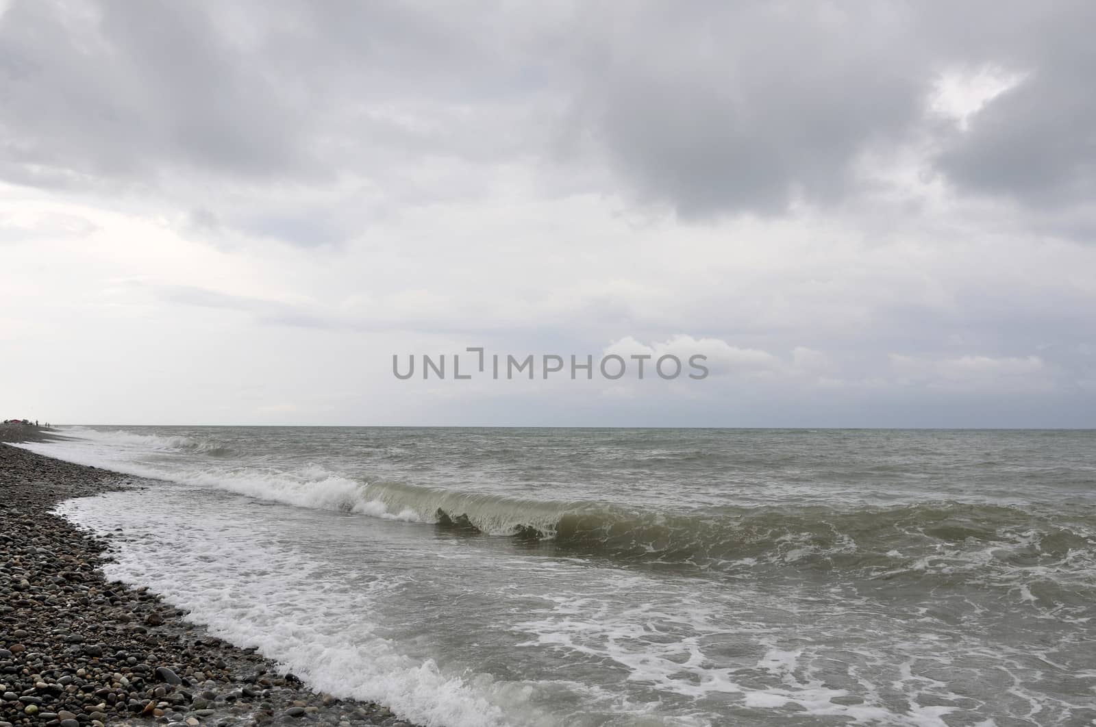 seascape after a storm