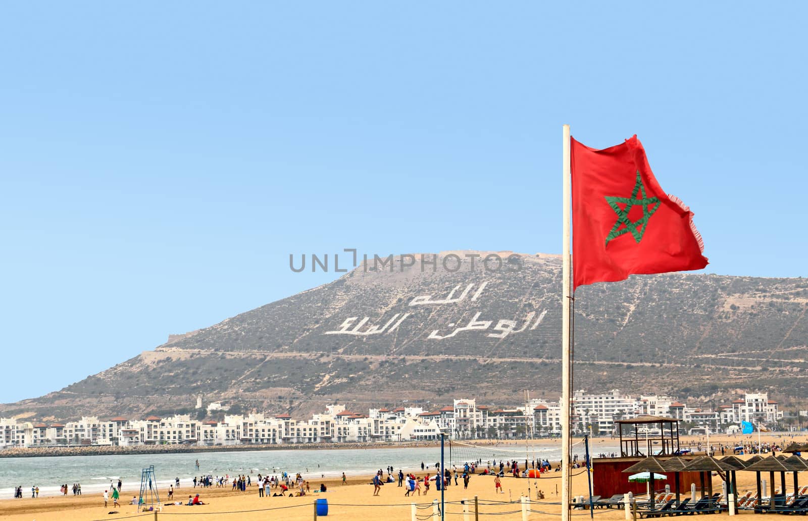Beach in Agadir