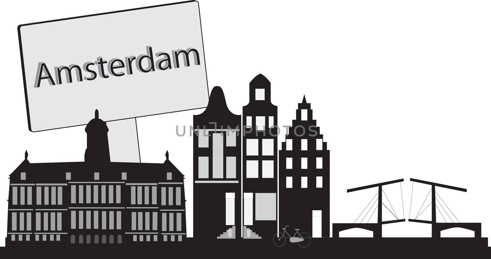 amsterdam skyline