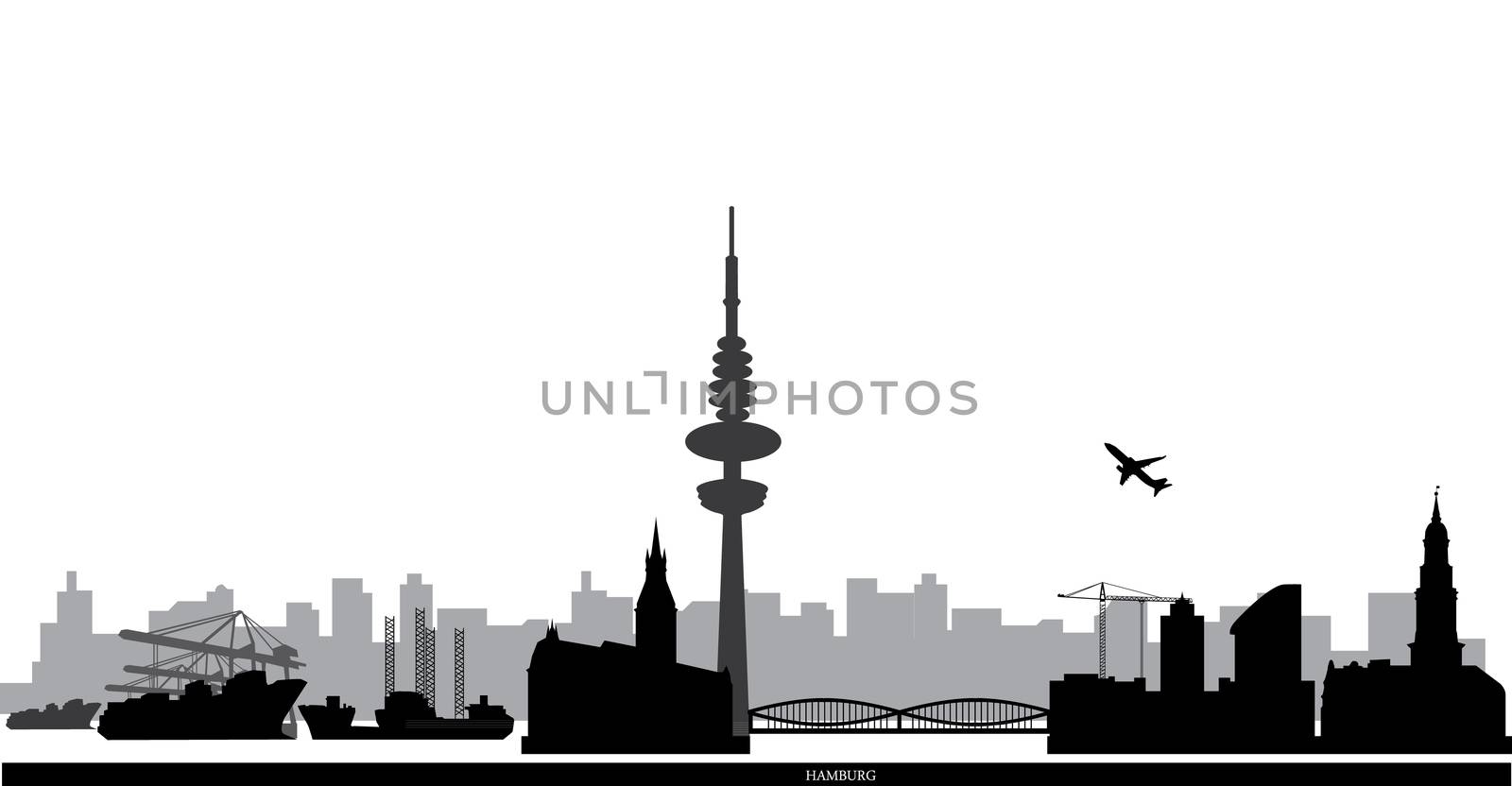 Hamburg skyline