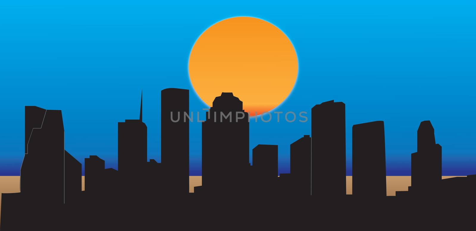 houston skyline
