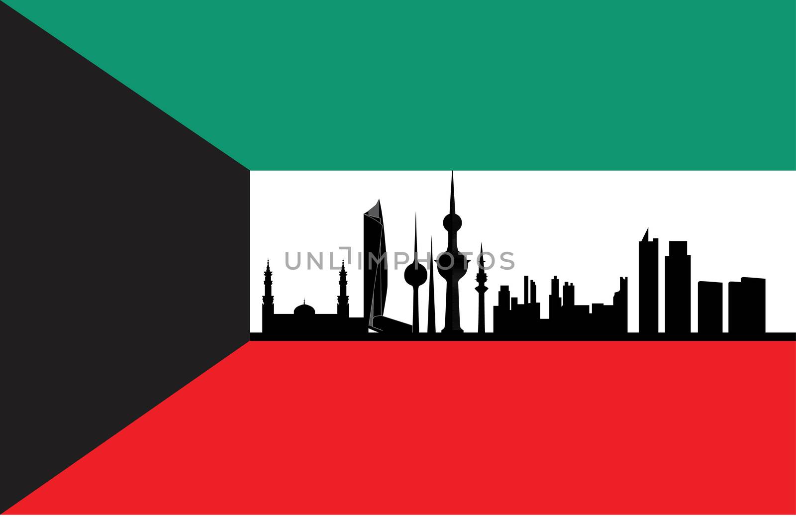 kuwait skyline