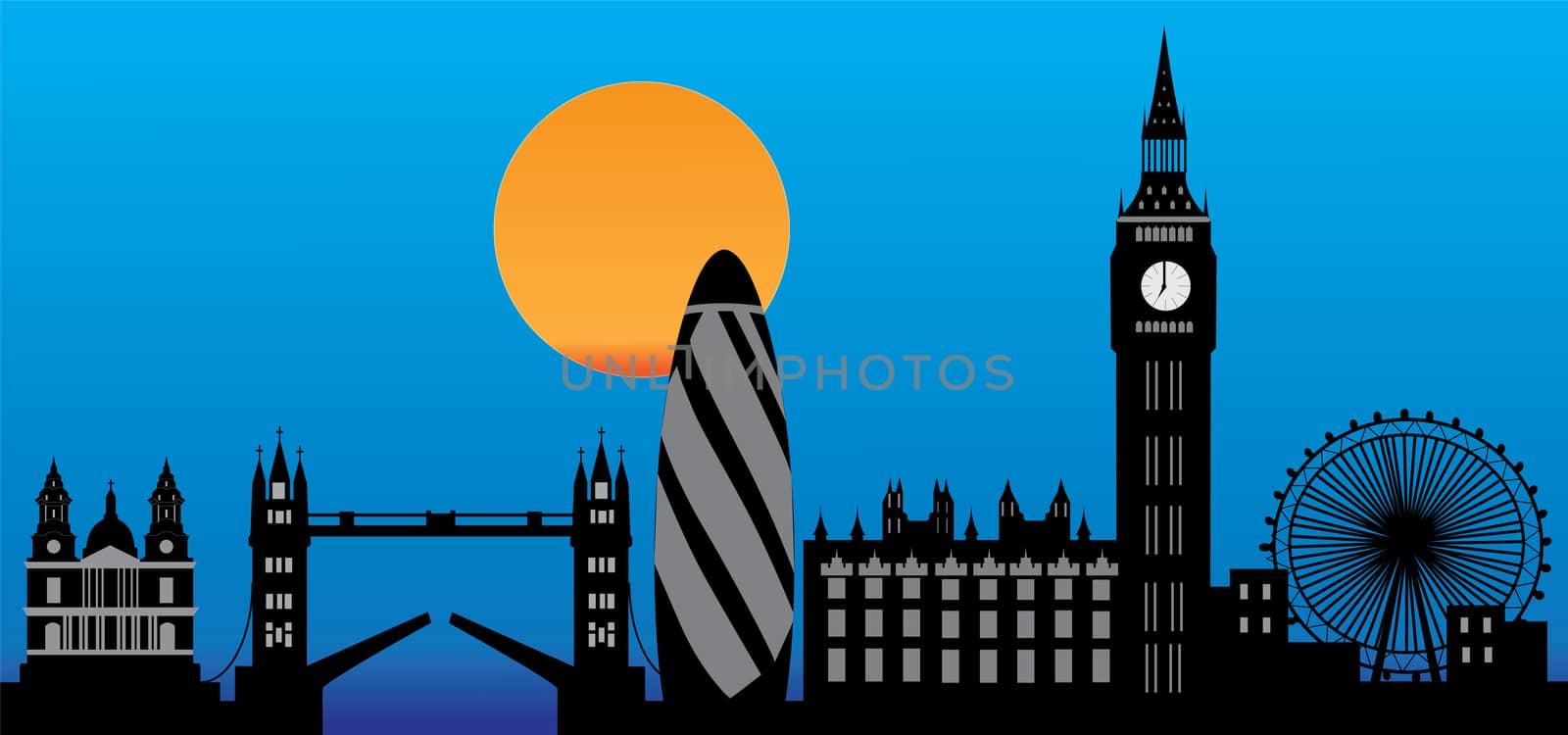 London skyline

