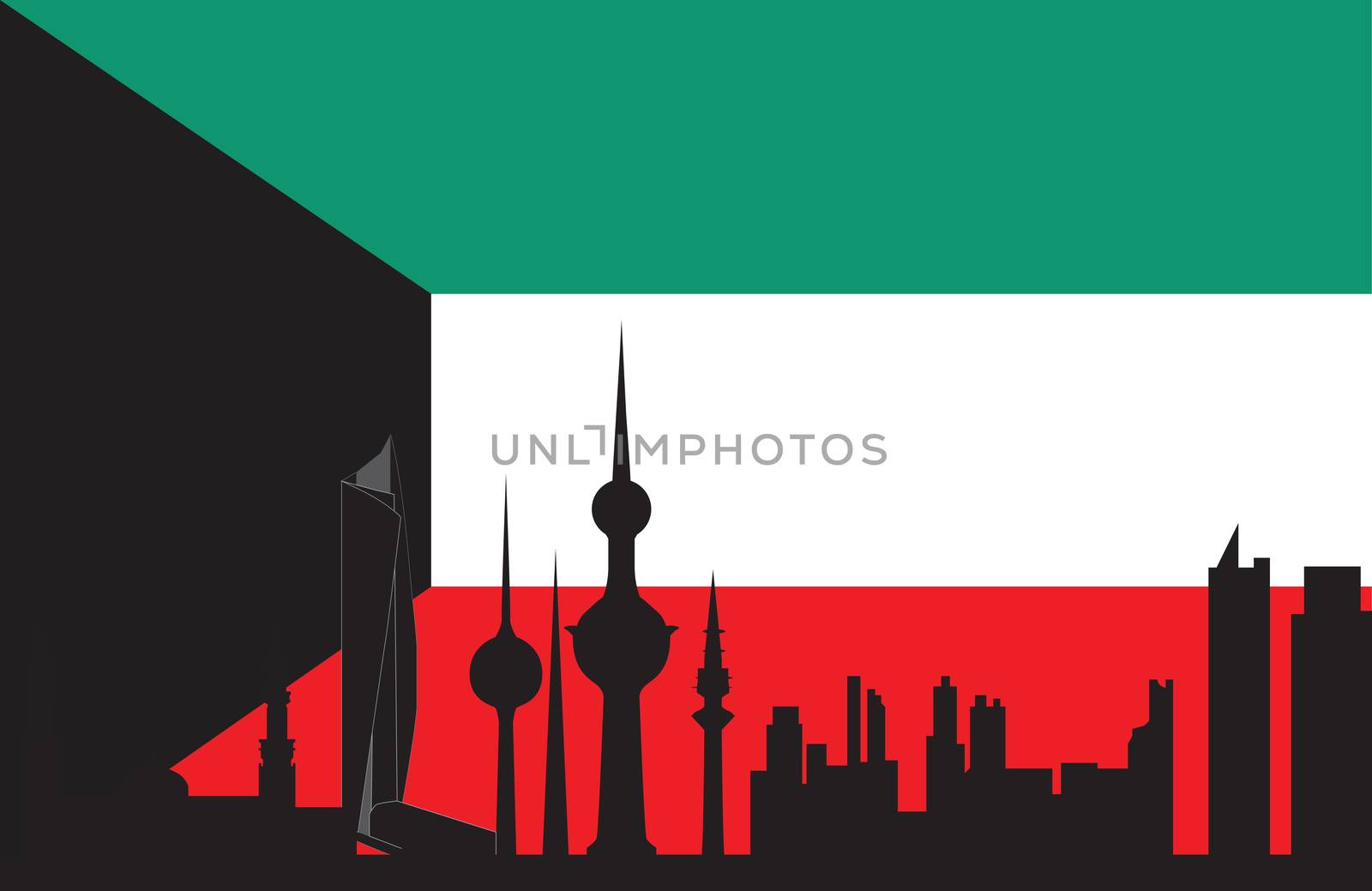 kuwait skyline