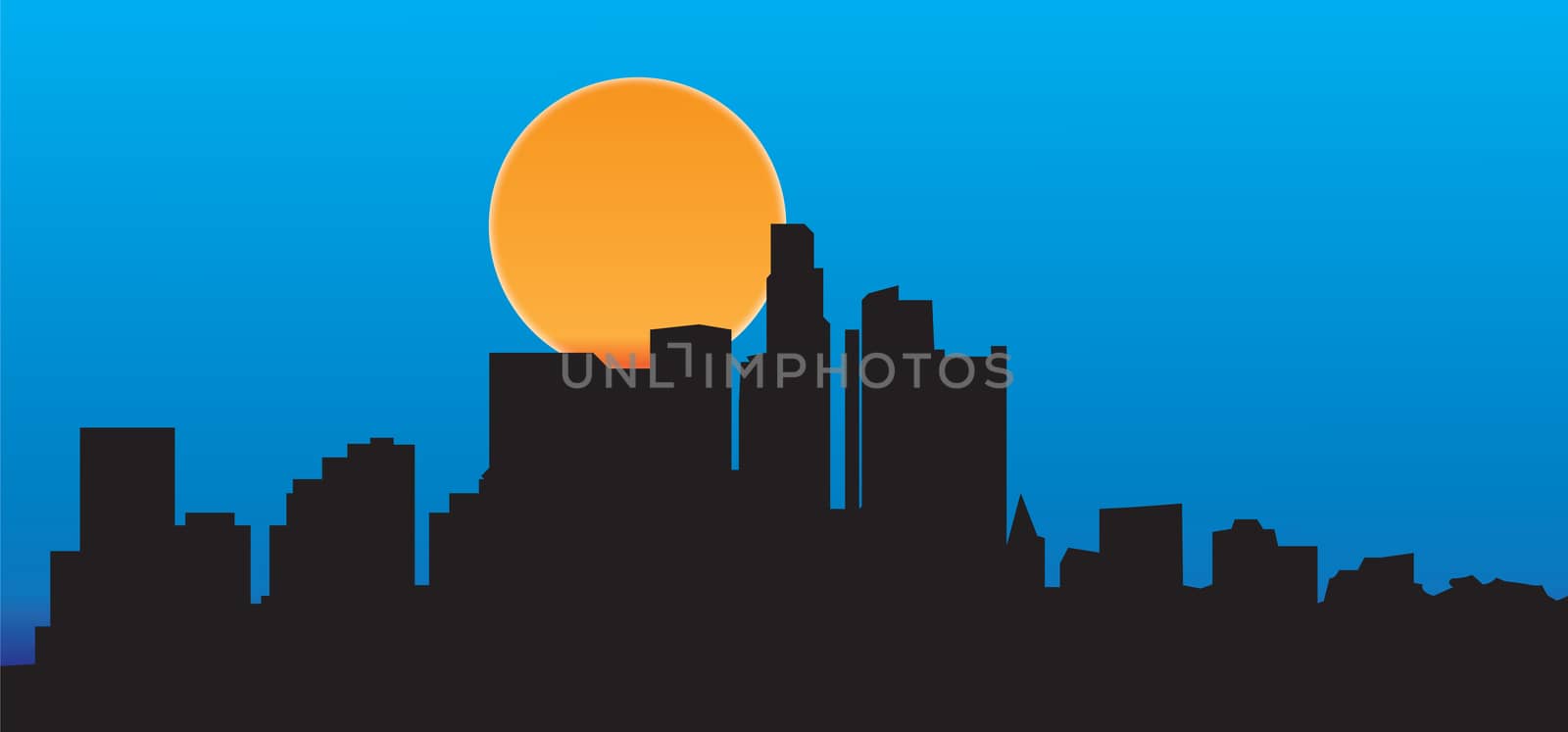 los angeles skyline