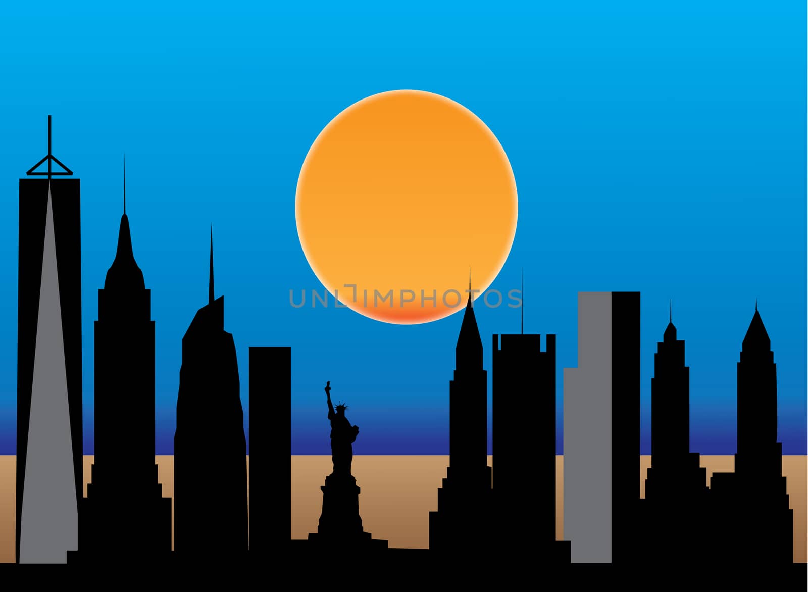 new york skyline