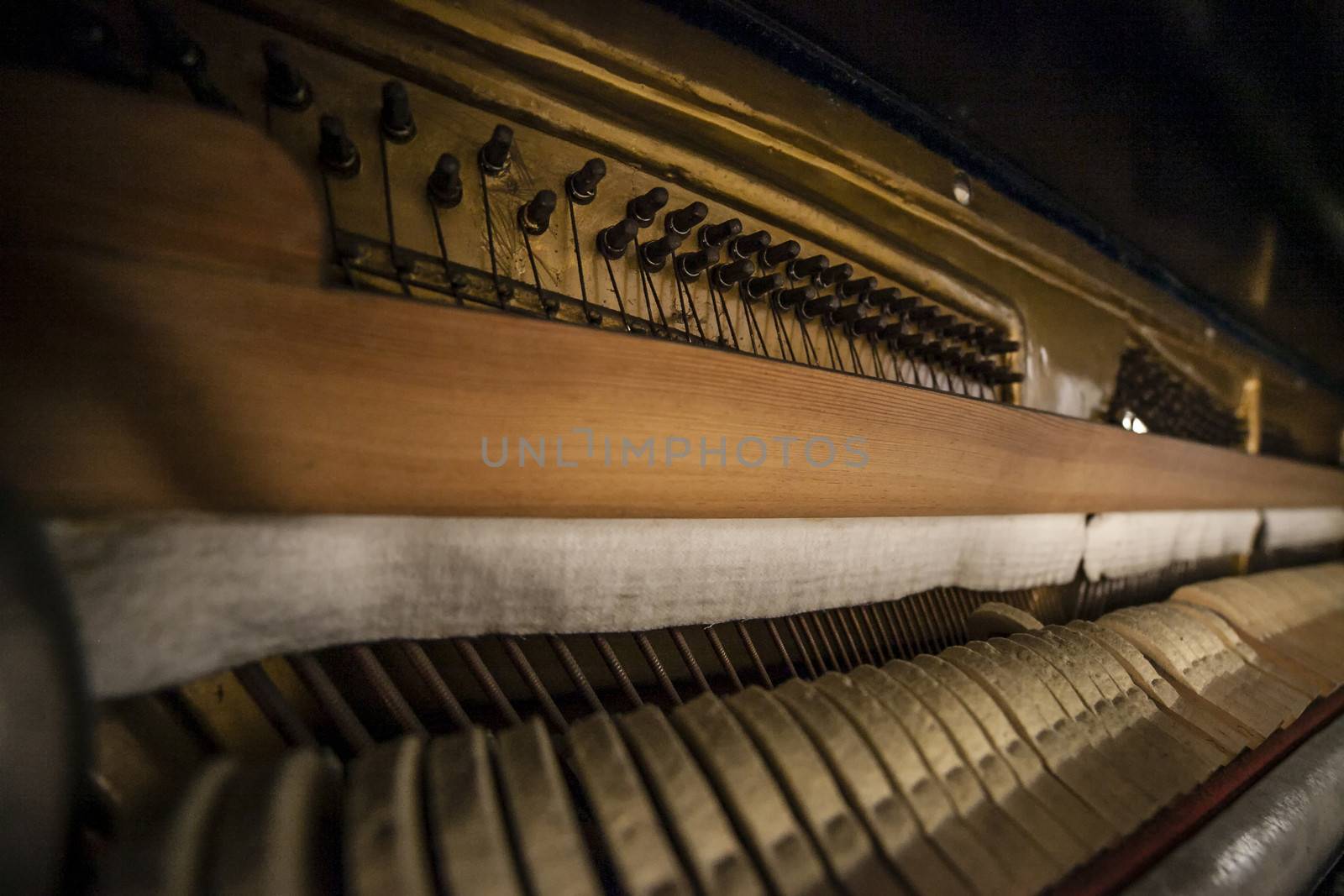 Old Piano by PhotoWorks