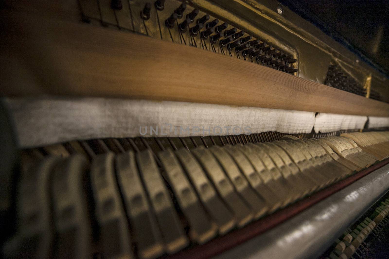 Old Piano by PhotoWorks