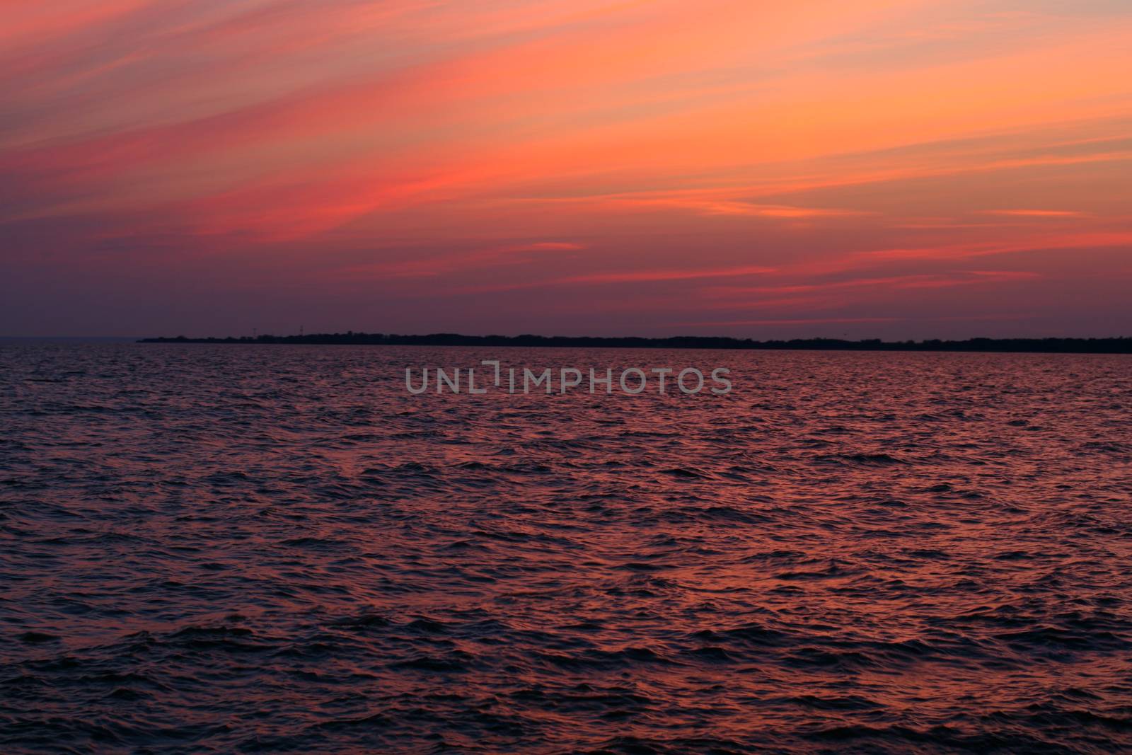 gold romantic sunset ocean water landscape