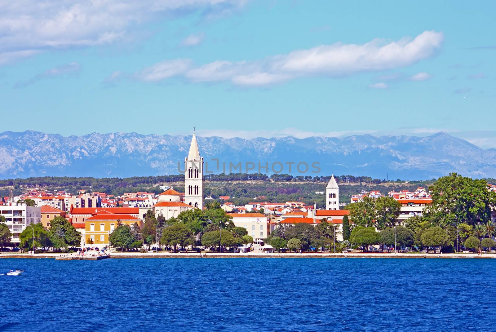 City on Mediterranean coast, Zadar, Croatia