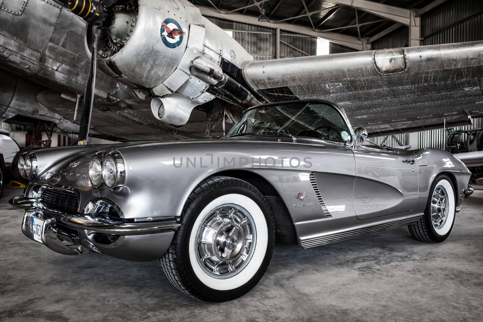Beautiful classic American automobile - Corvette 1962