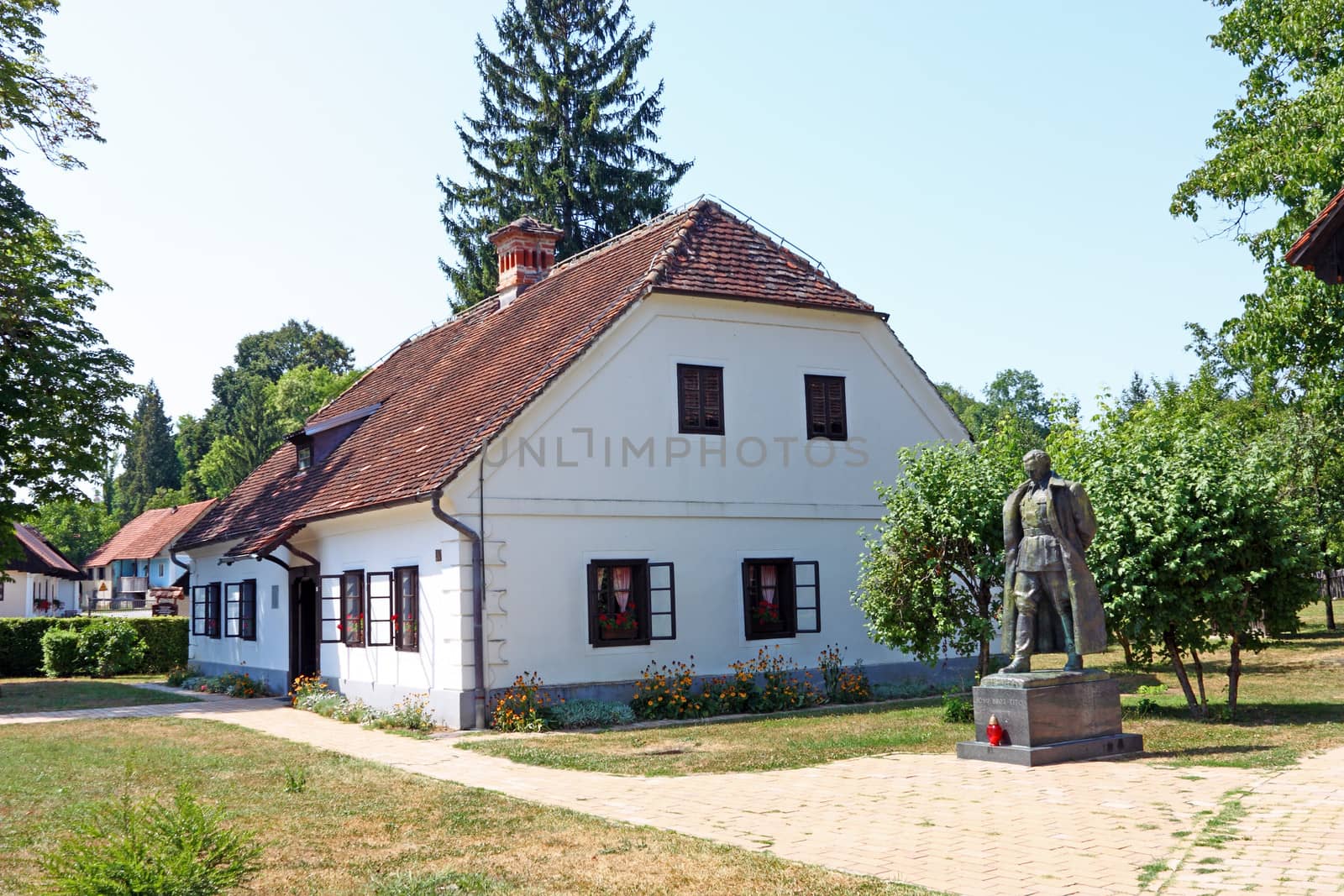 Birth house of Josip Broz Tito, first president of Yugoslavia in Kumrovec