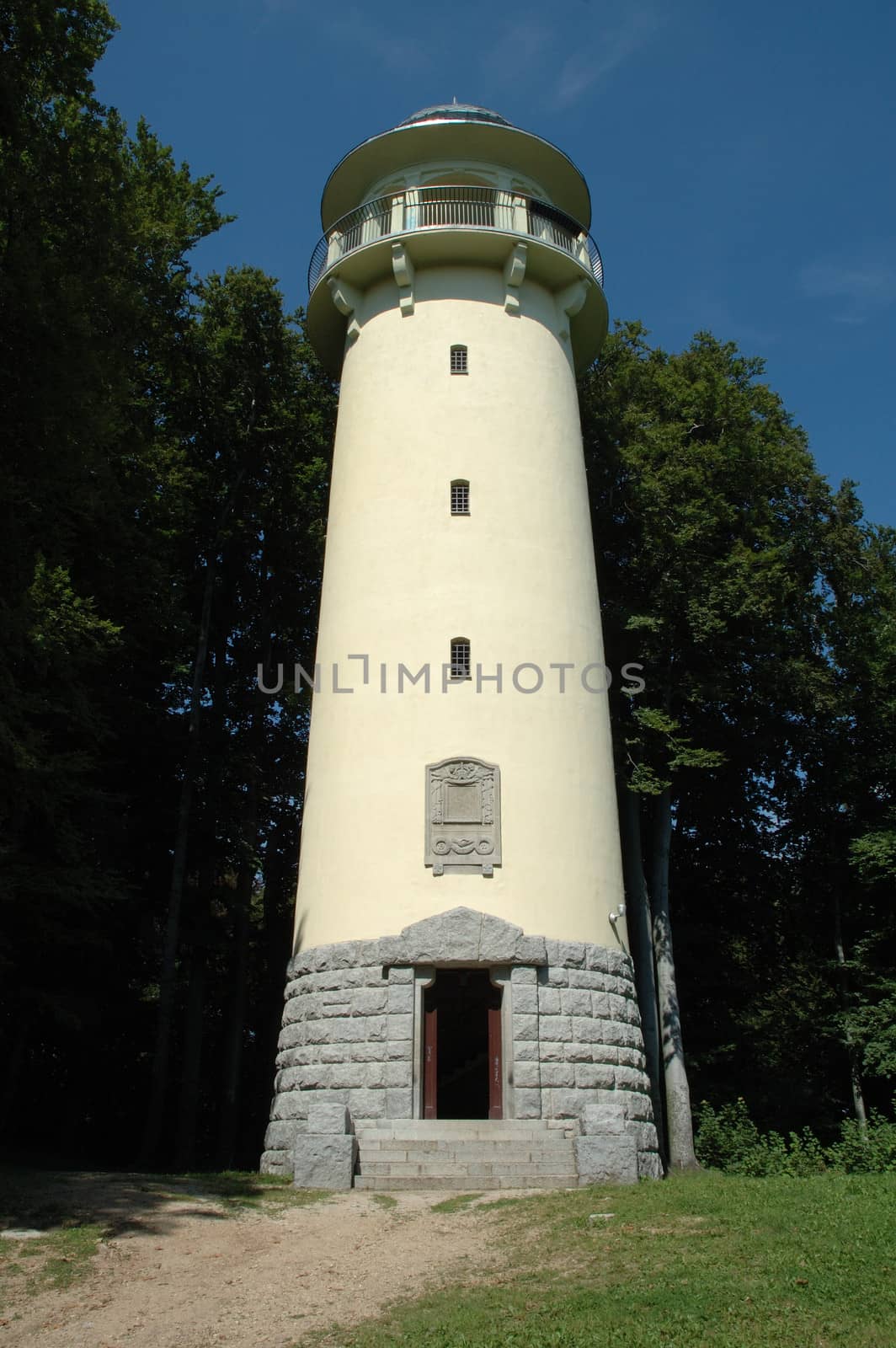 Viewpoint in Jelenia Gora city in Poland