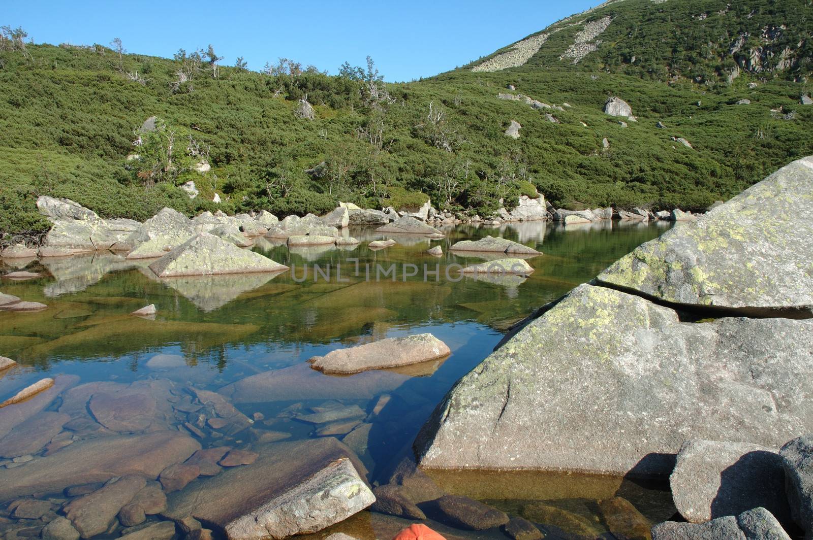 Pond in Karkonosze mountains by janhetman