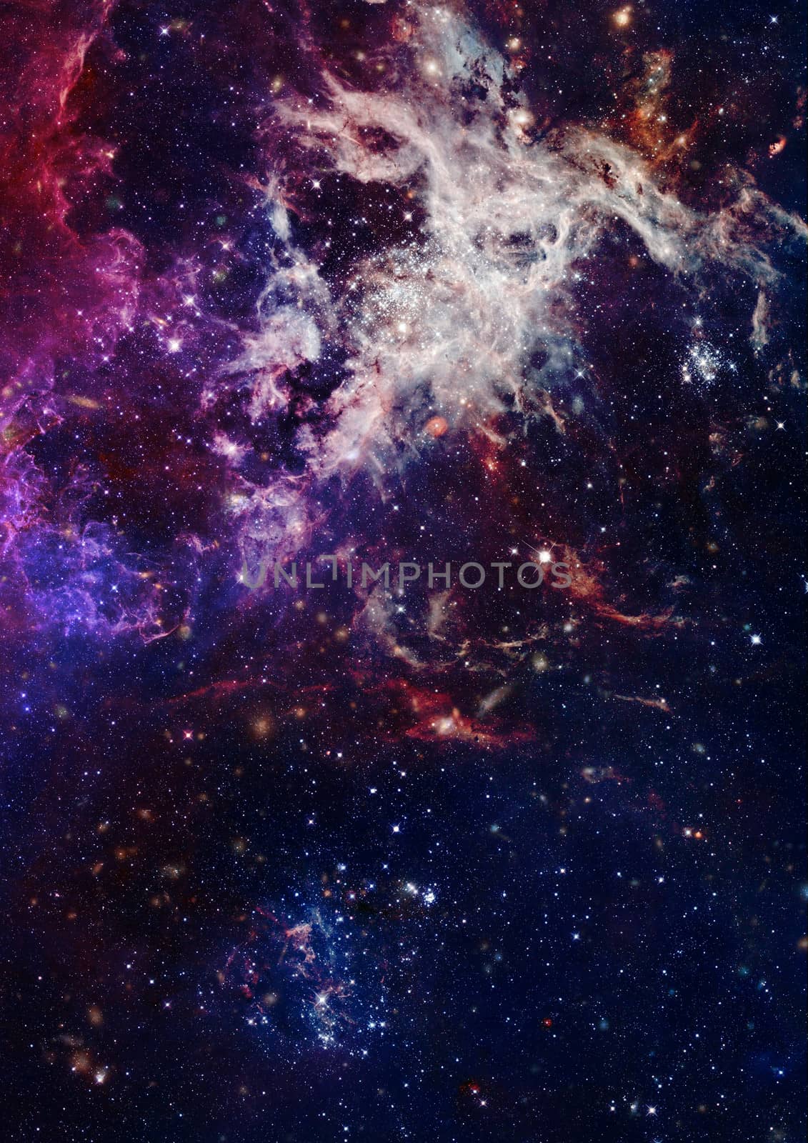 Small part of an infinite star field of space in the Universe.