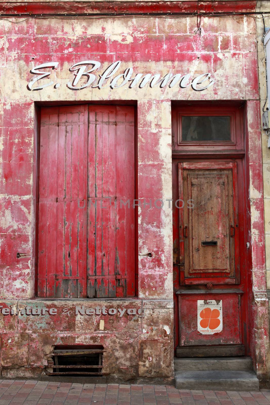 Old shop front by phovoir