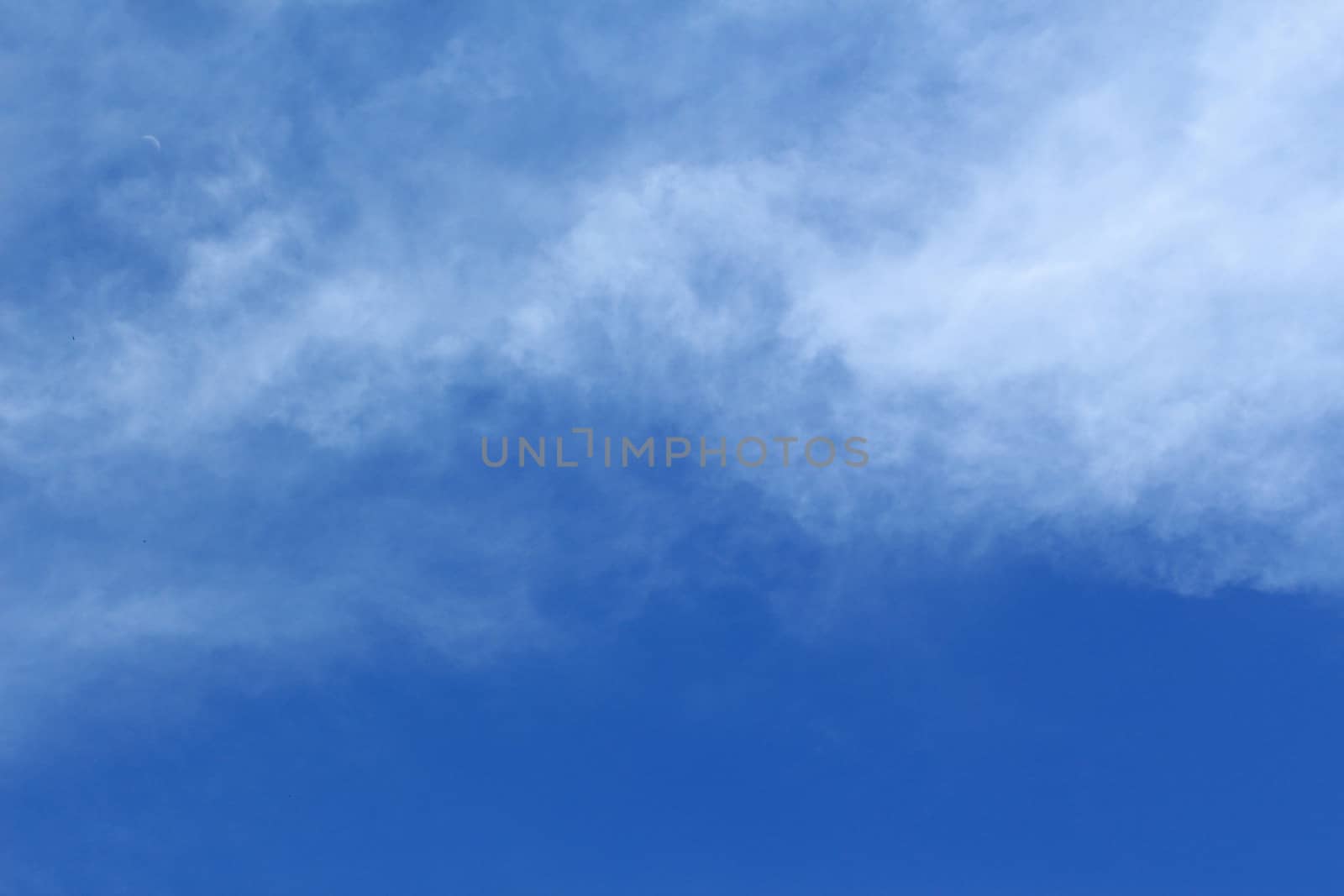 Blue sky with clouds