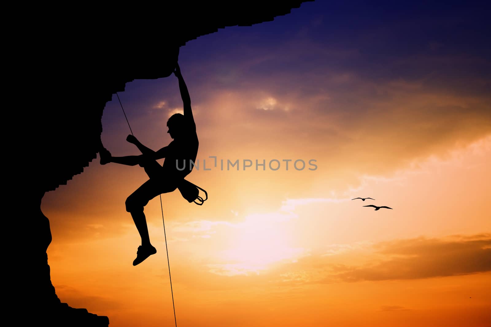 Free climber by adrenalina