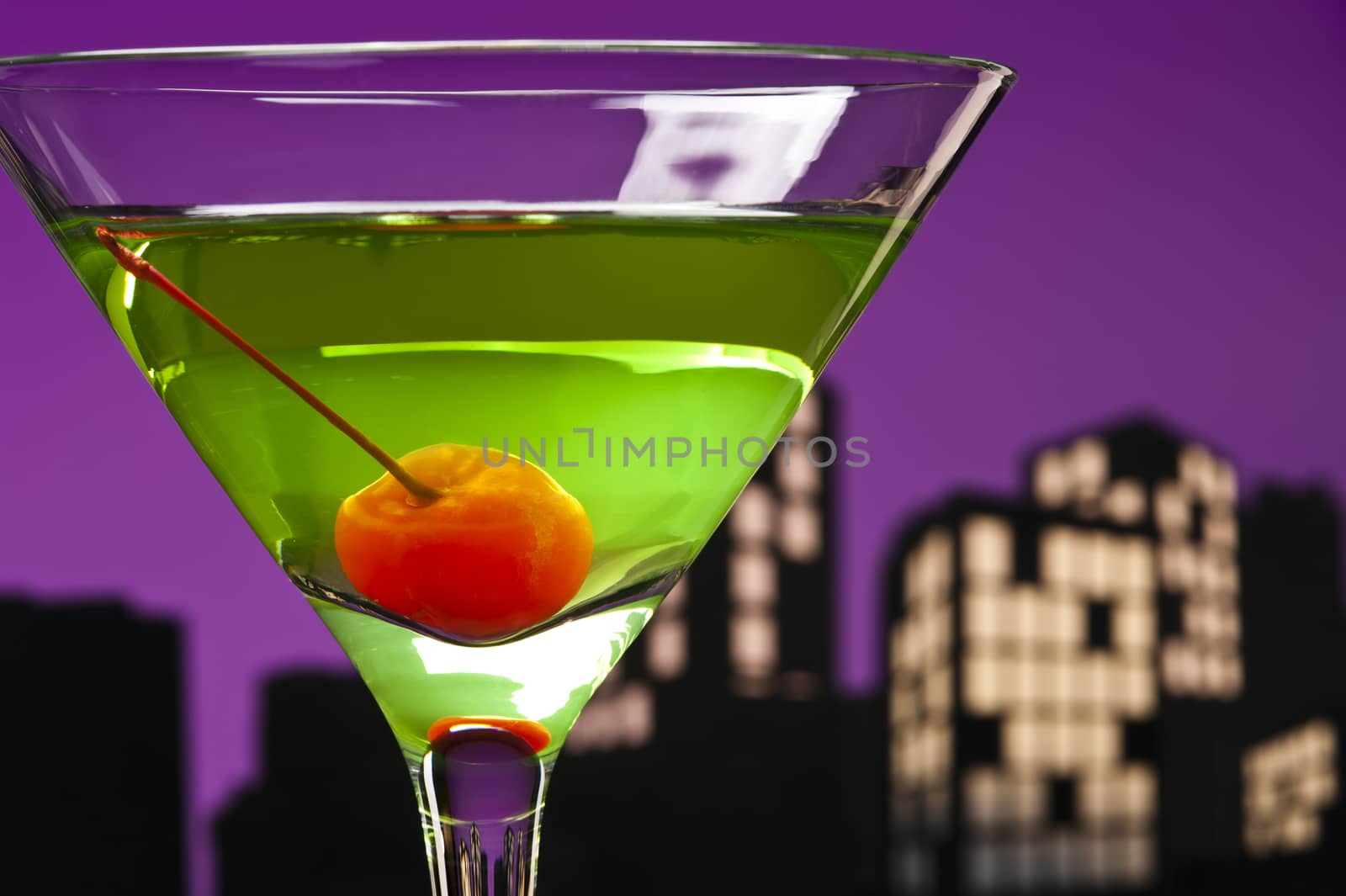 Metropolis Apple Martini by 3523Studio