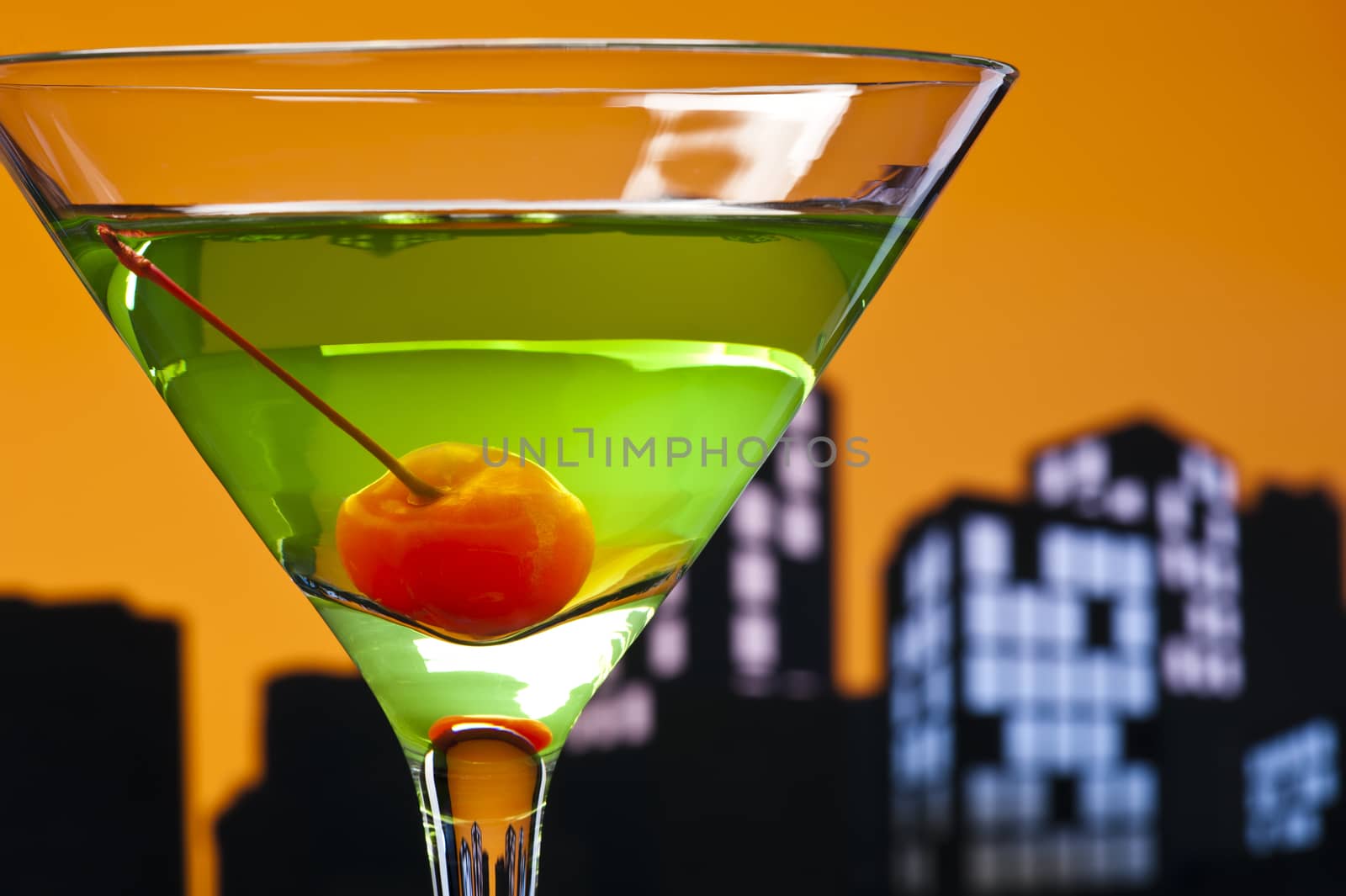 Metropolis Apple Martini by 3523Studio