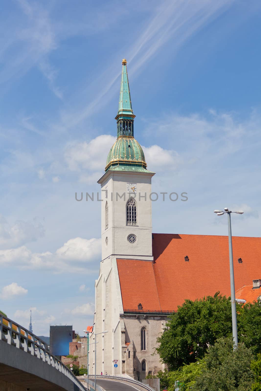 St. Martin's Catholic temple in Bratislava, Slovakia by elena_shchipkova
