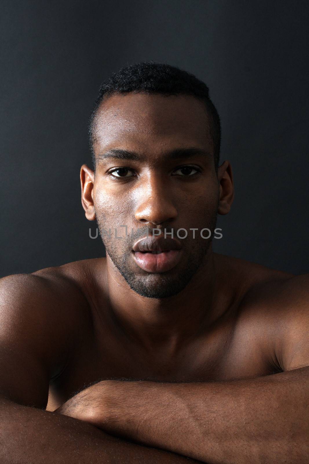 Handsome Black Man, Headshot (2) by csproductions