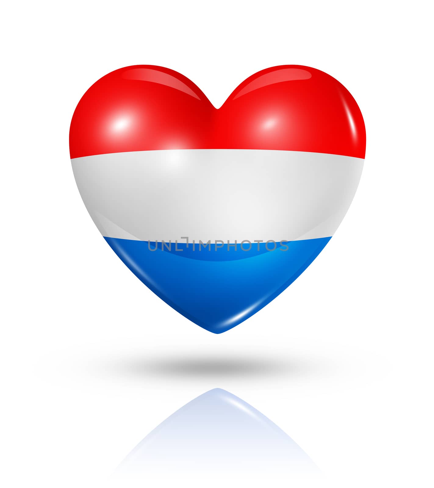 Love Netherlands, heart flag icon by daboost