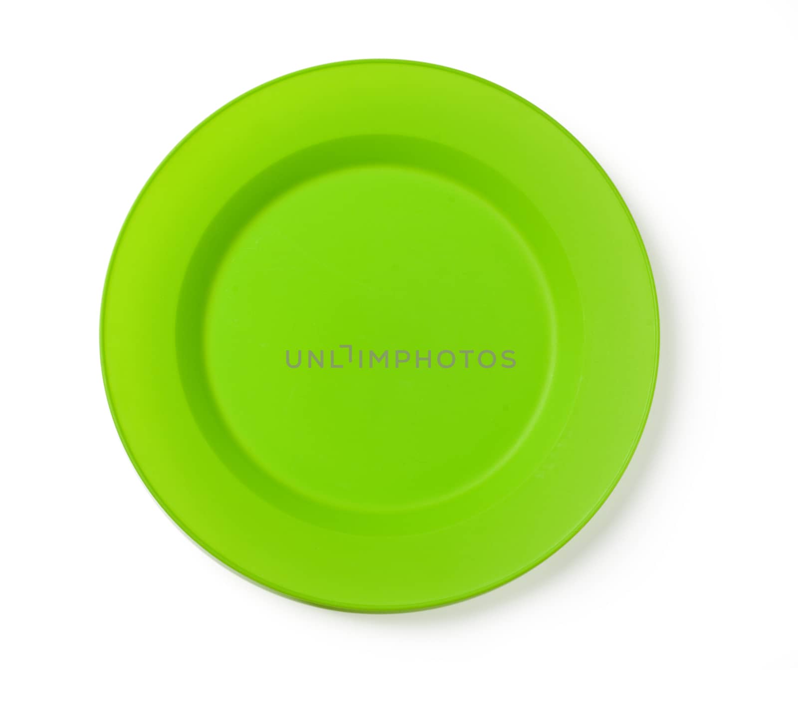 green plate by kornienko