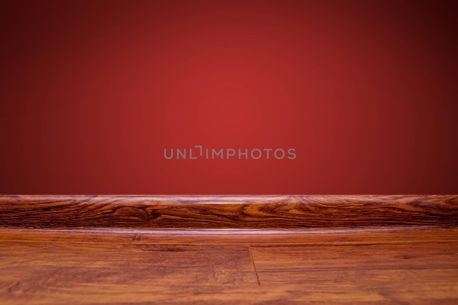 Board wall and wooden floor background
