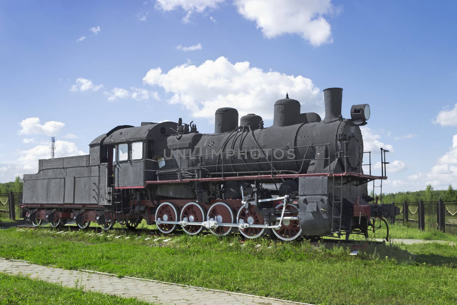 The steam locomotive of the Soviet production of 30-ies of the saved up to our days