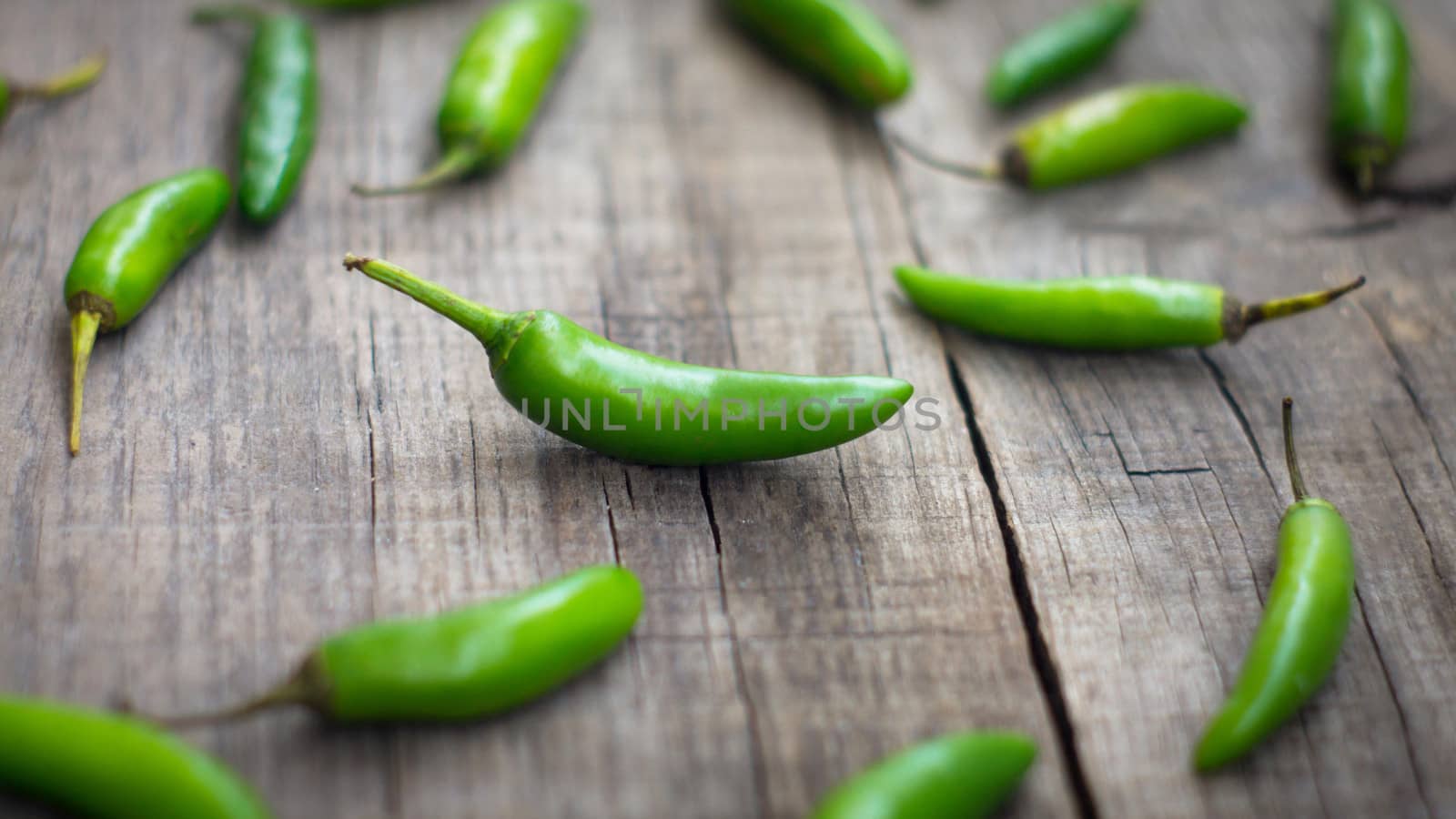 Fresh jalapenos chili pepper by kbuntu