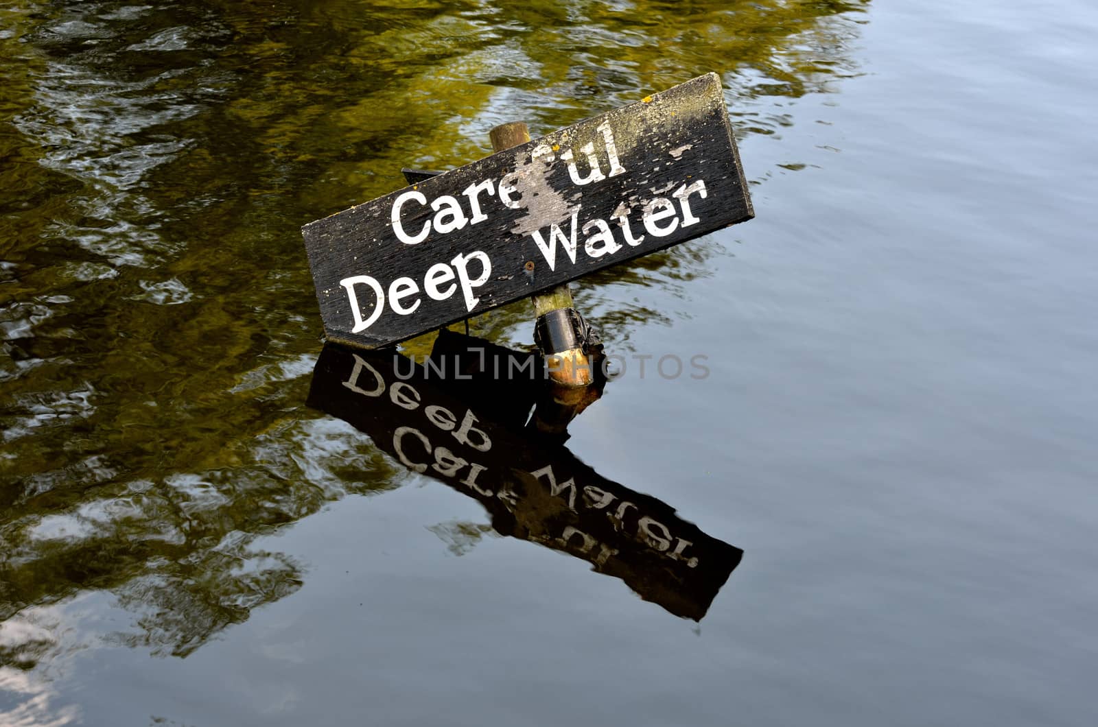 Deep water sign