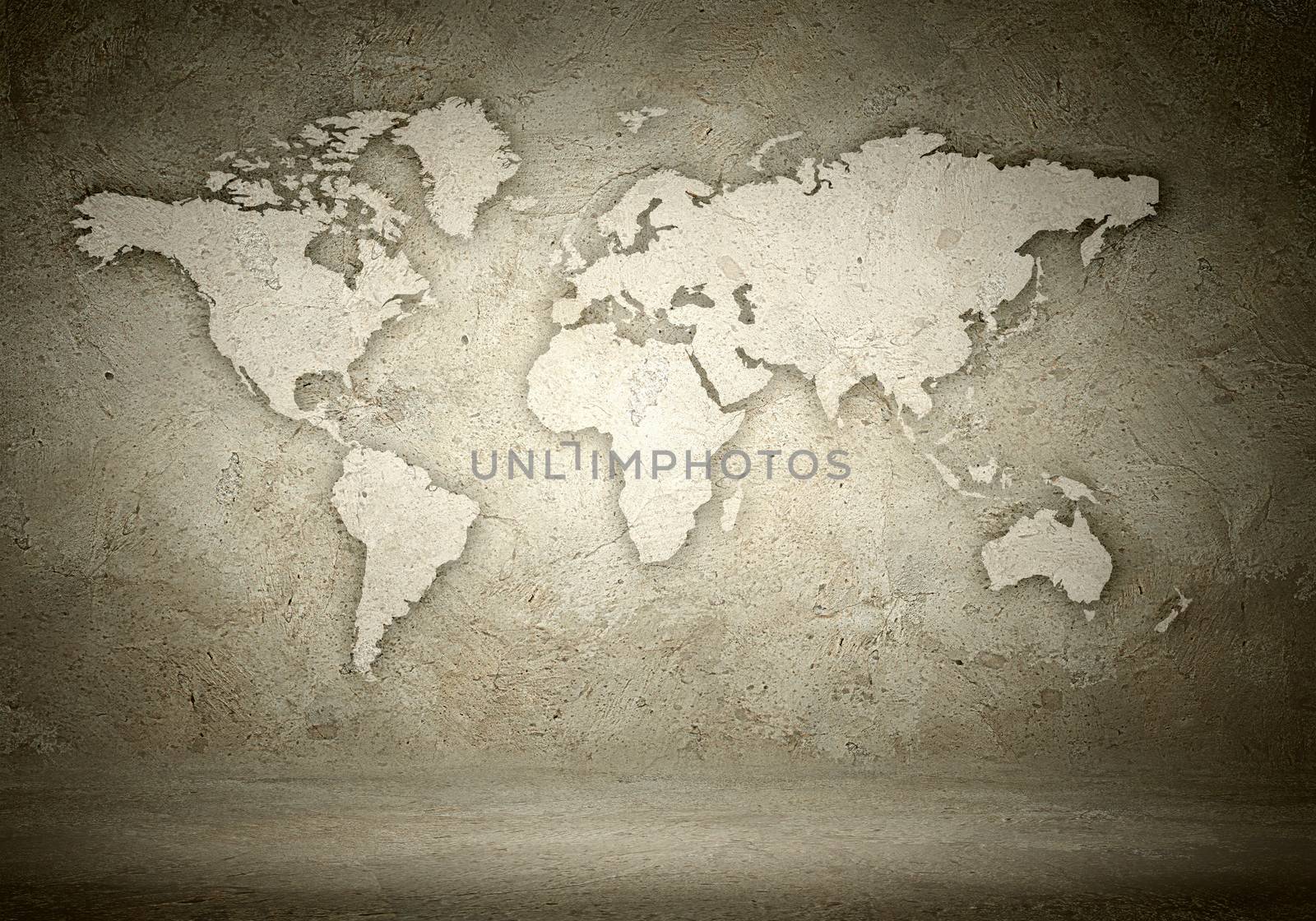 World map by sergey_nivens