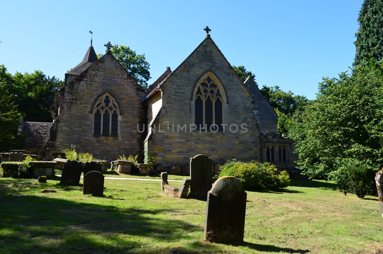 St Mary's church in the village of Balcombe,Sussex,England,Grade 1 listed due to its historical interest.