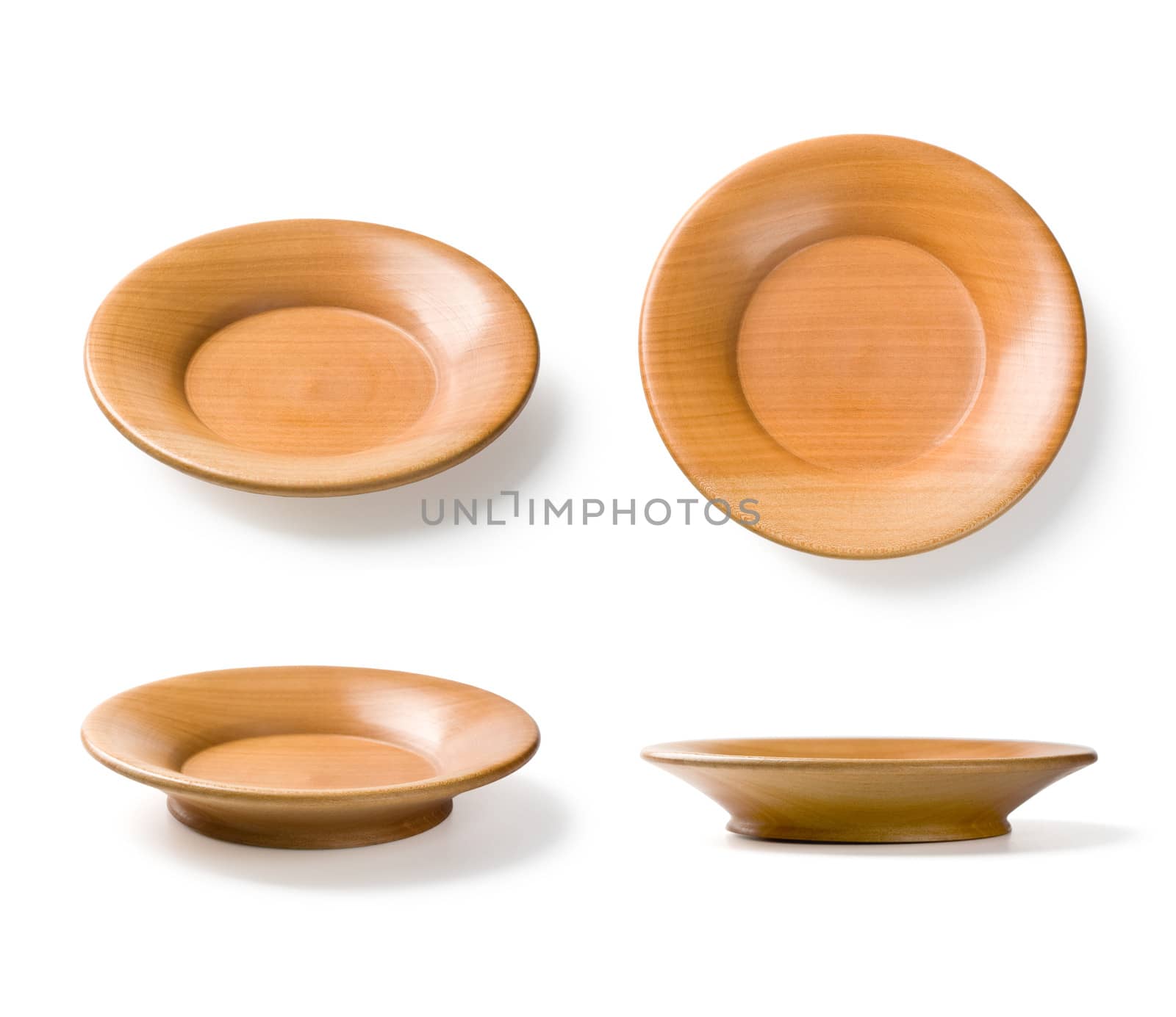 empty wooden plate  by kornienko