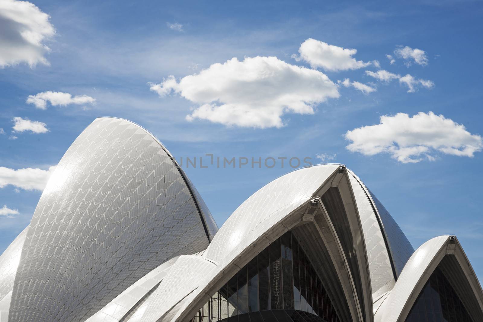 sydney opera house detail in australia