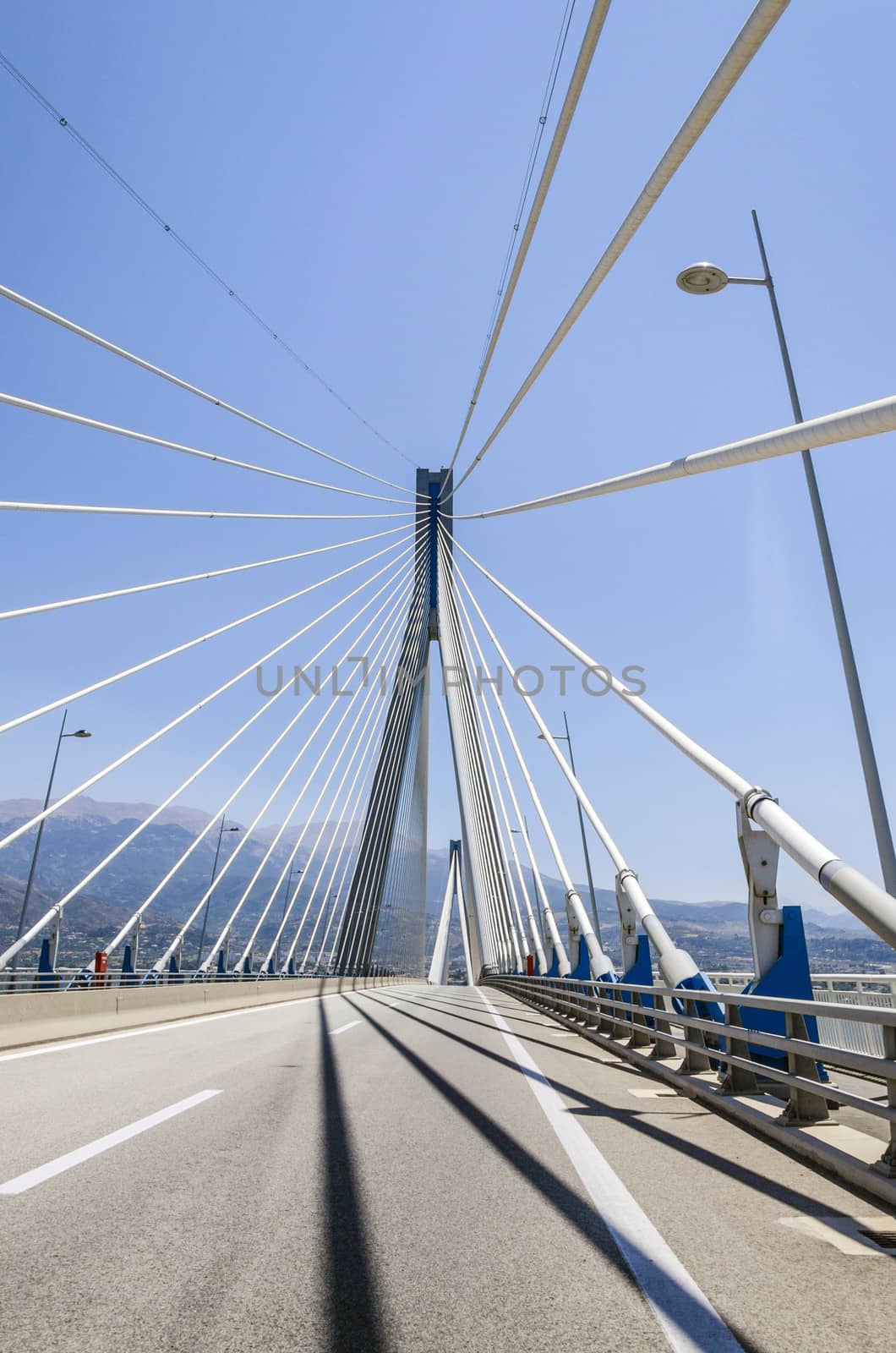 Largest cable stayed bridge in world, located in Patras city in Greece. Also known as Rion-Antrion bridge. 