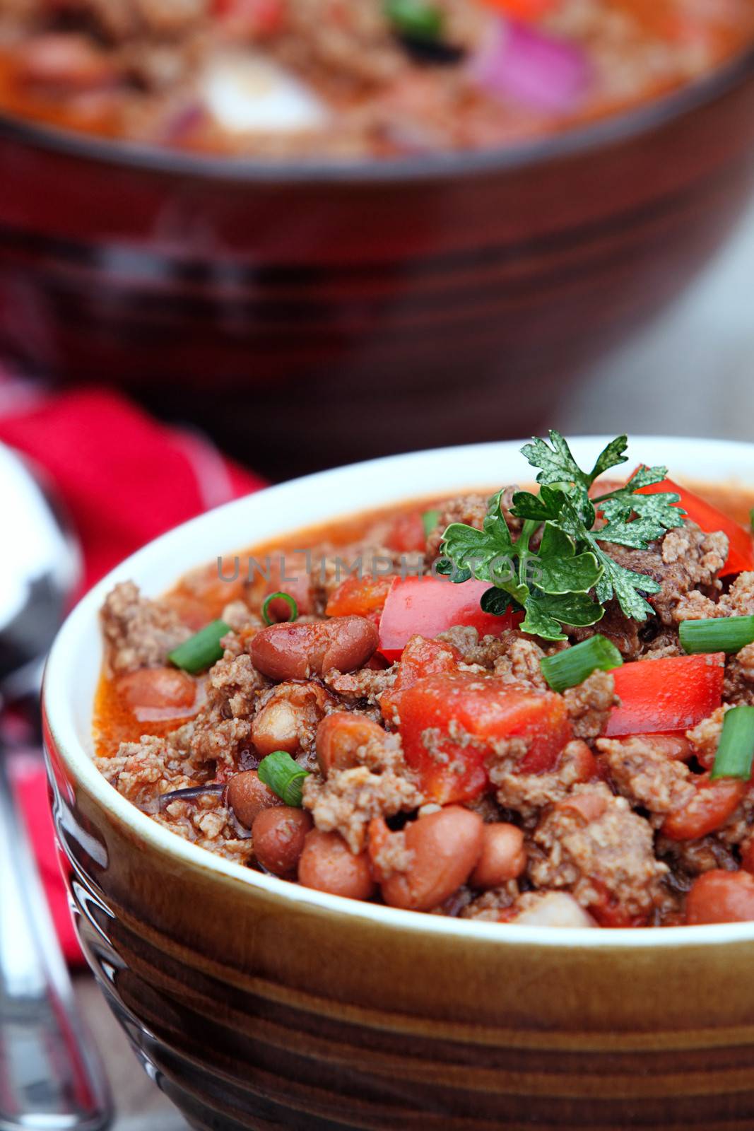 Bowl of Chili Con Carne by StephanieFrey