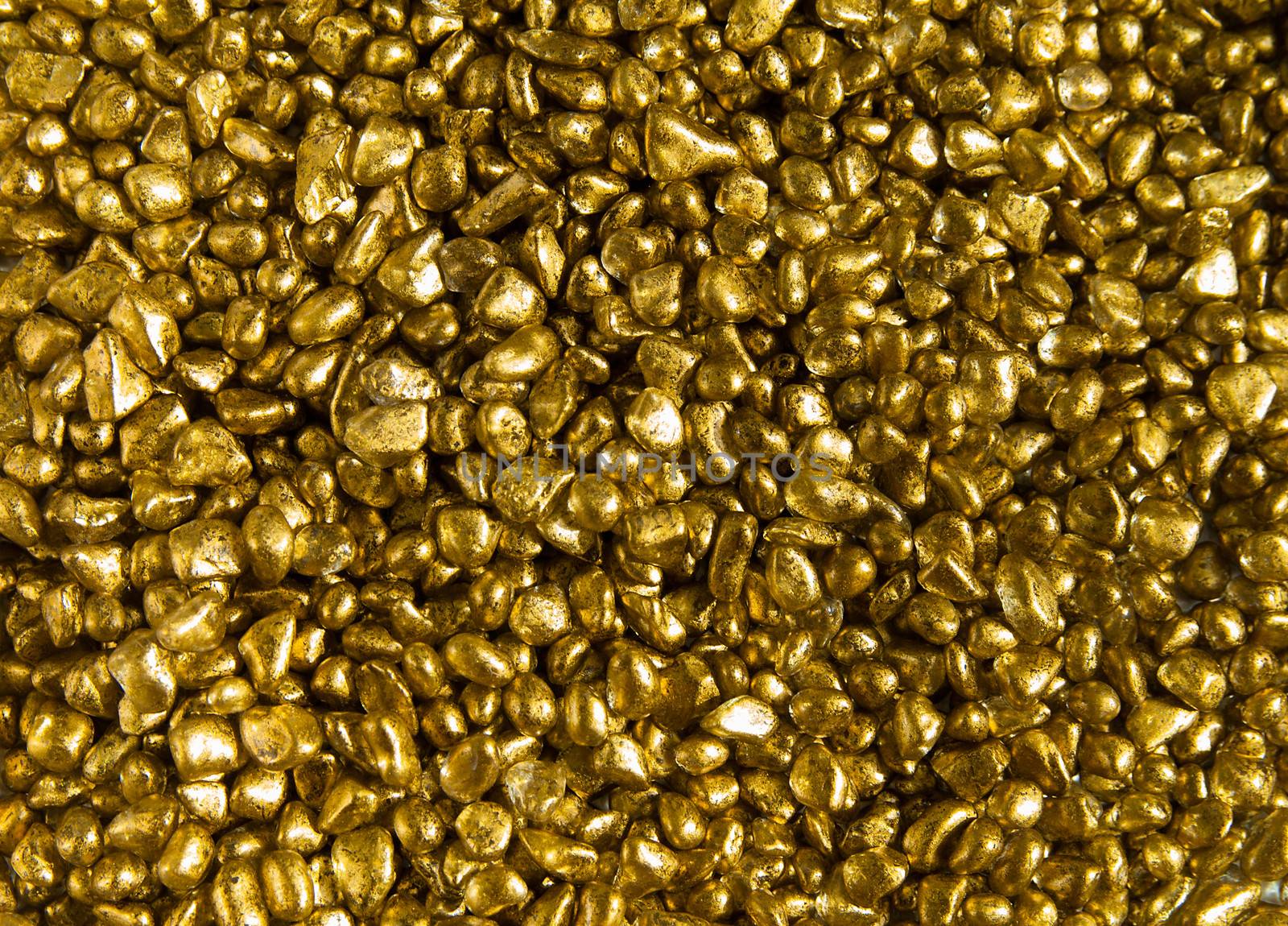 gold decorative stones, texture background