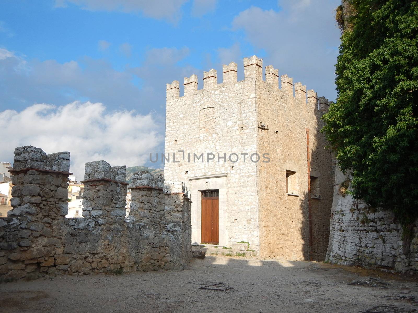 A view from the Castle of Caccamo.